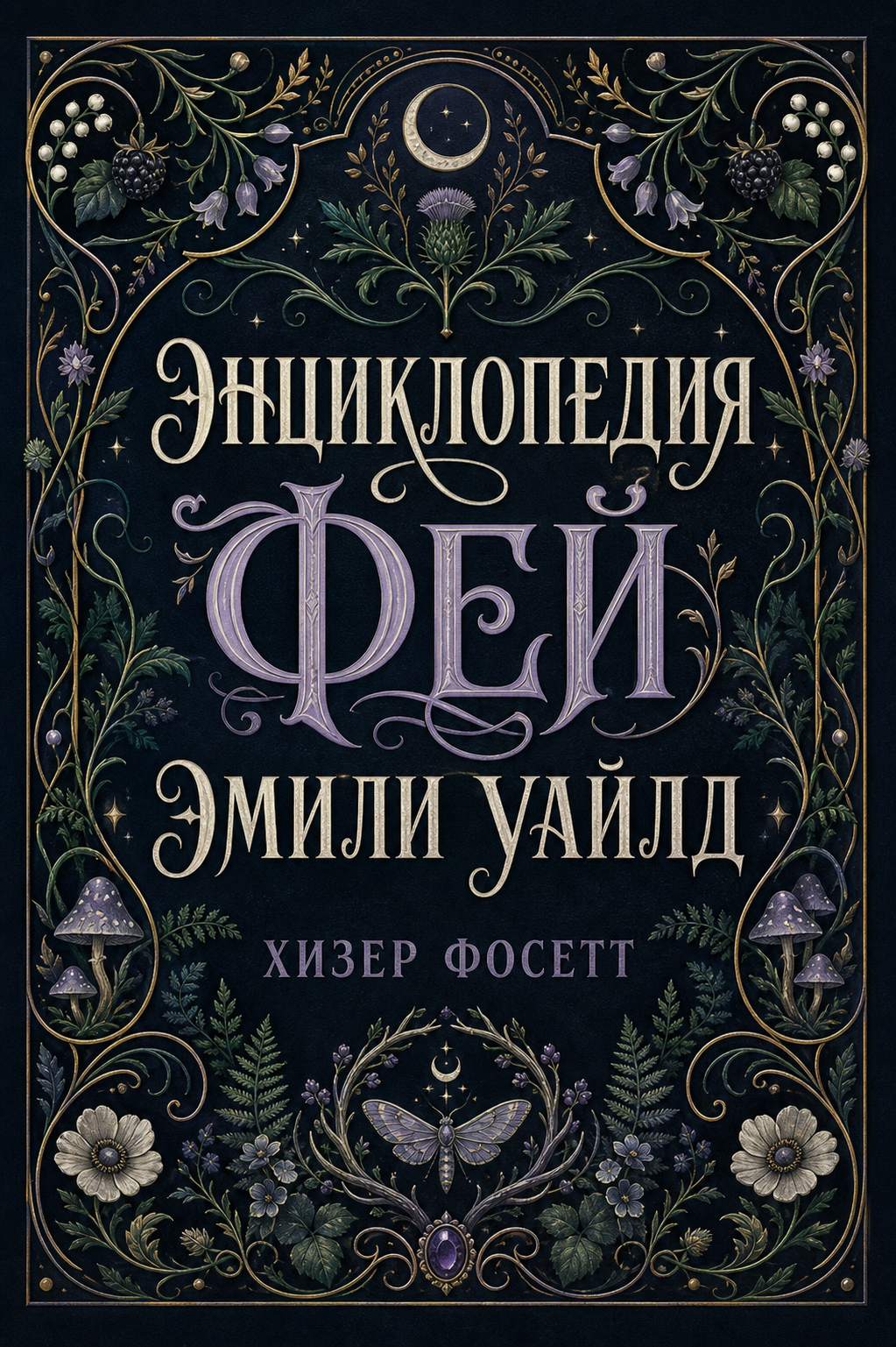 Обложка книги Энциклопедия фей Эмили Уайлд — Хизер Фосетт — Emily Wilde’s Encyclopaedia of Faeries (Emily Wilde, #1)