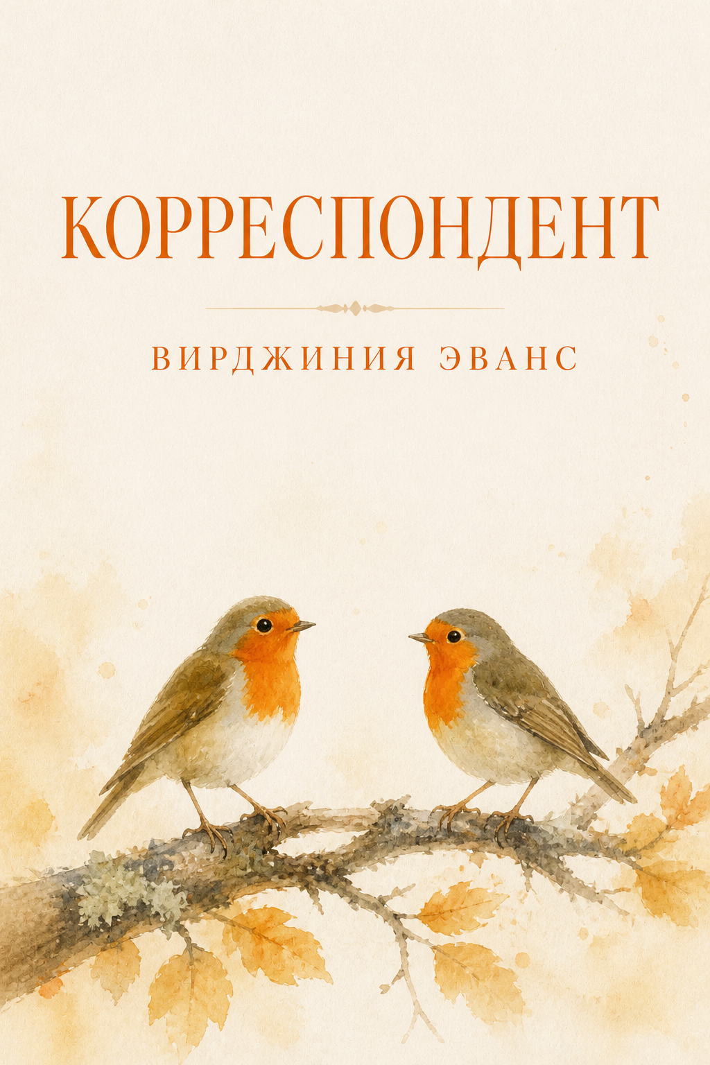 Обложка книги Корреспондент — Вирджиния Эванс — The Correspondent