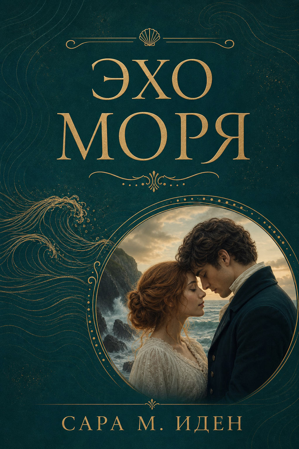 Обложка книги Эхо моря (A Storm Tide Romance, кн. 2) — Сара М. Иден — Echoes of the Sea (A Storm Tide Romance, #2)