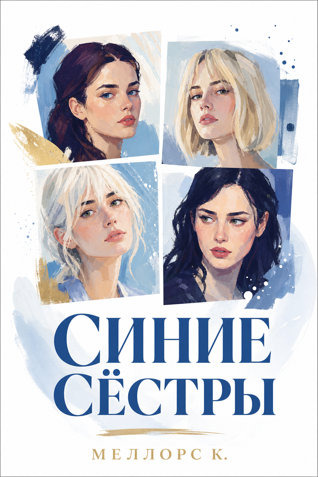 Обложка книги Синие сёстры — Меллорс К. — Blue Sisters