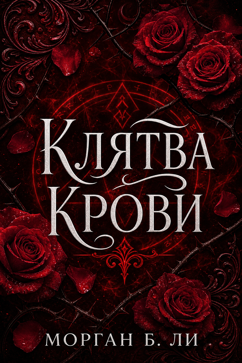 Обложка книги Кровная клятва (Проклятые наследия, №1) — Морган Б. Ли — Blood Oath (Cursed Legacies, #1)