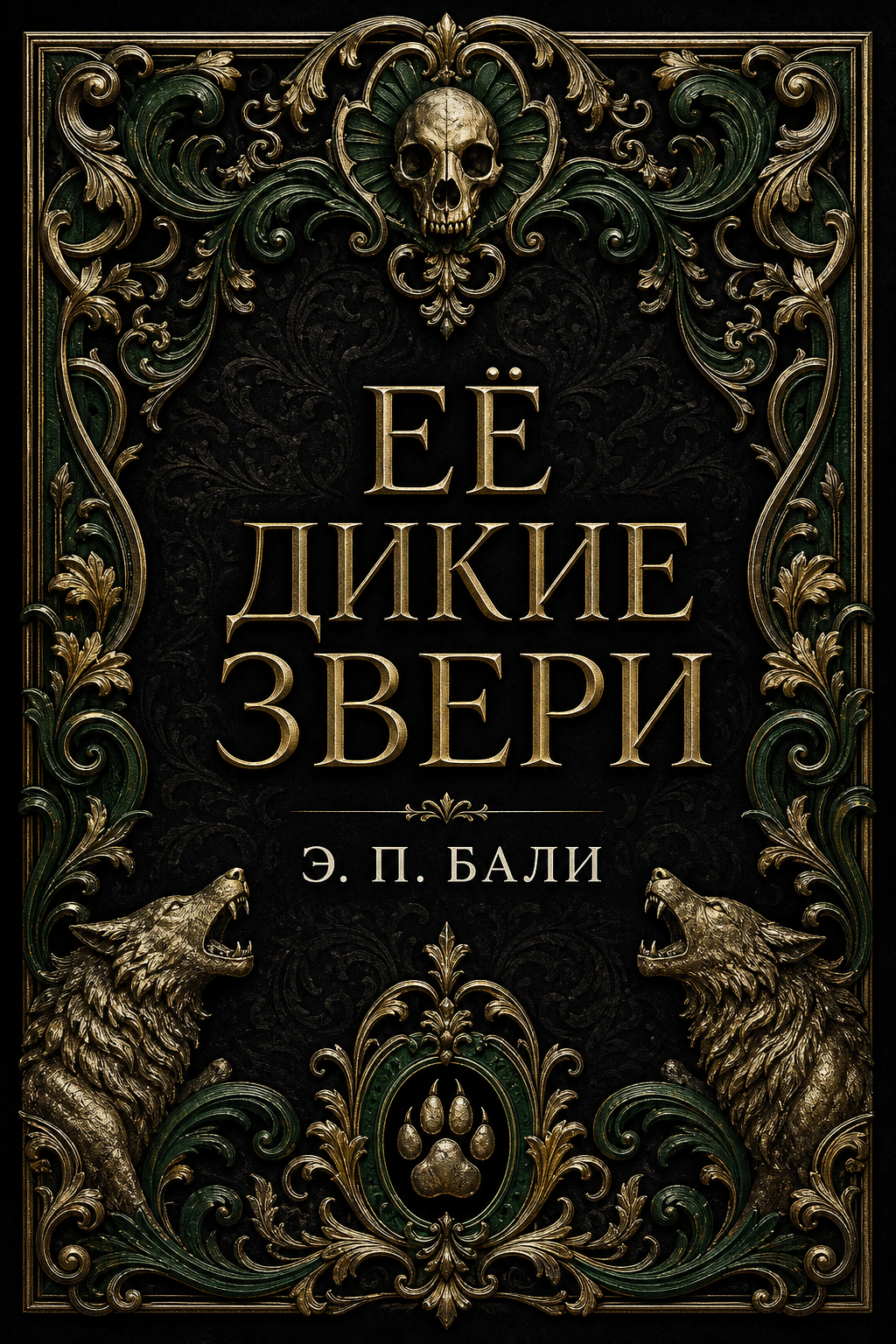 Обложка книги Её Дикие Звери (Her Vicious Beasts, №1) — Э. П. Бали — Her Feral Beasts (Her Vicious Beasts, #1)