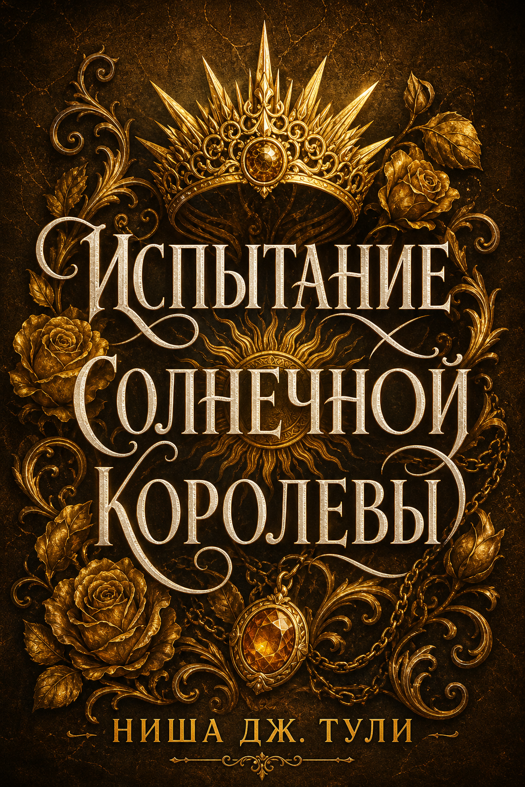Обложка книги Испытание Солнечной королевы (Артефакты Ураноса, №1) — Ниша Дж. Тули — Trial of the Sun Queen (Artefacts of Ouranos, #1)