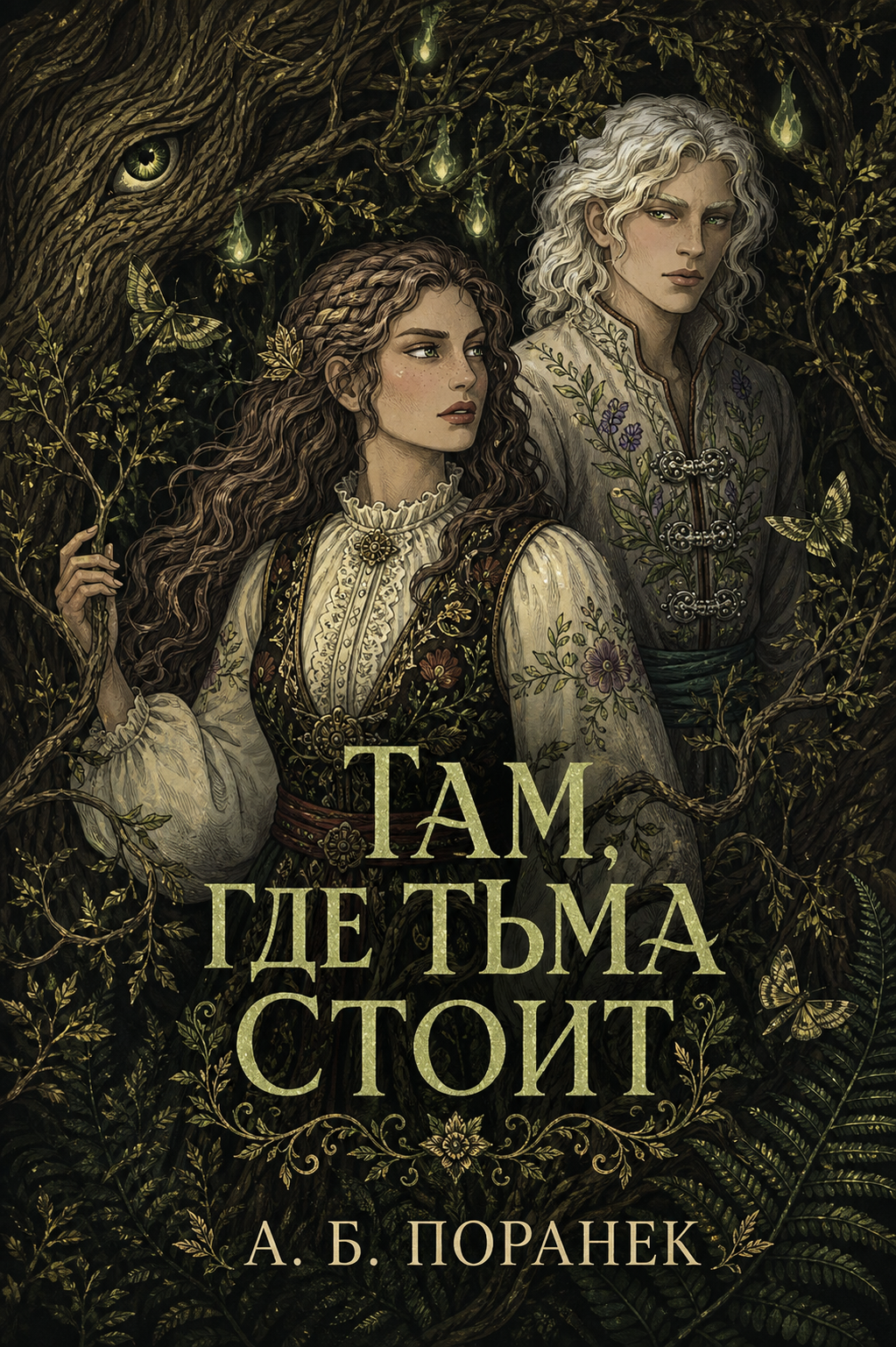 Обложка книги Там, где тьма стоит — А. Б. Поранек — Where the Dark Stands Still