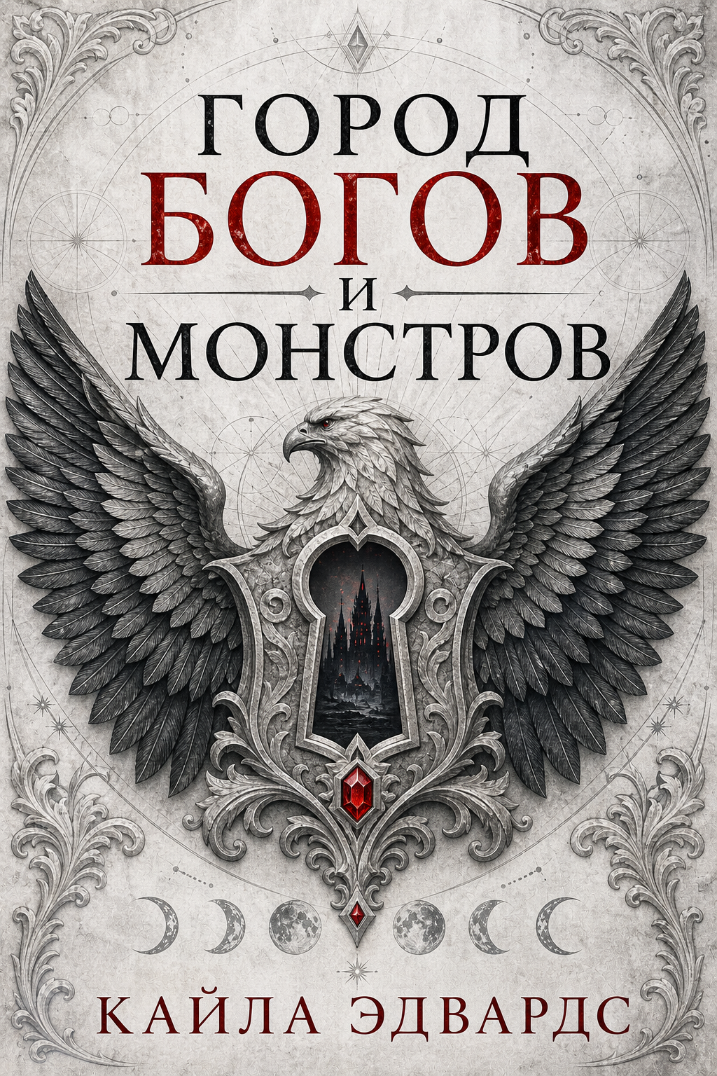 Обложка книги Город богов и монстров — Кайла Эдвардс — City of Gods and Monsters (House of Devils, #1)