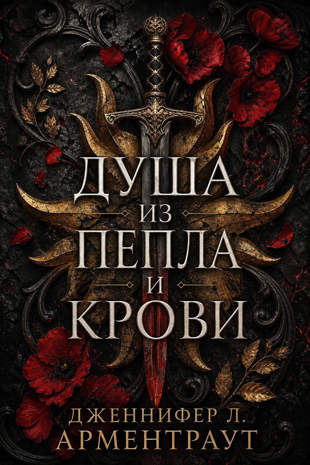 Обложка книги Душа из пепла и крови — Дженнифер Л. Арментраут — A Soul of Ash and Blood