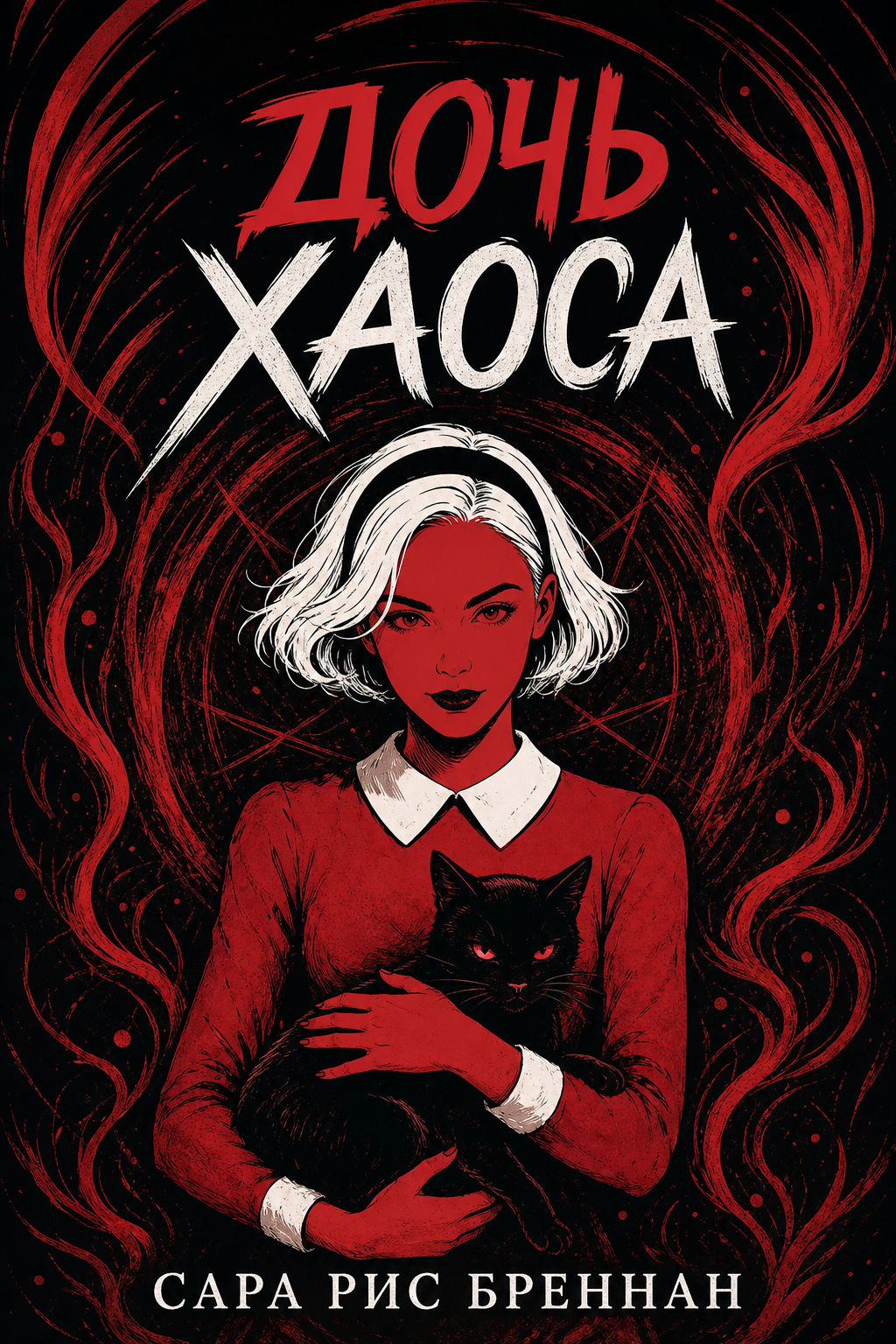 Обложка книги Дочь Хаоса — Сара Рис Бреннан — Daughter of Chaos (The Chilling Adventures of Sabrina, #2)
