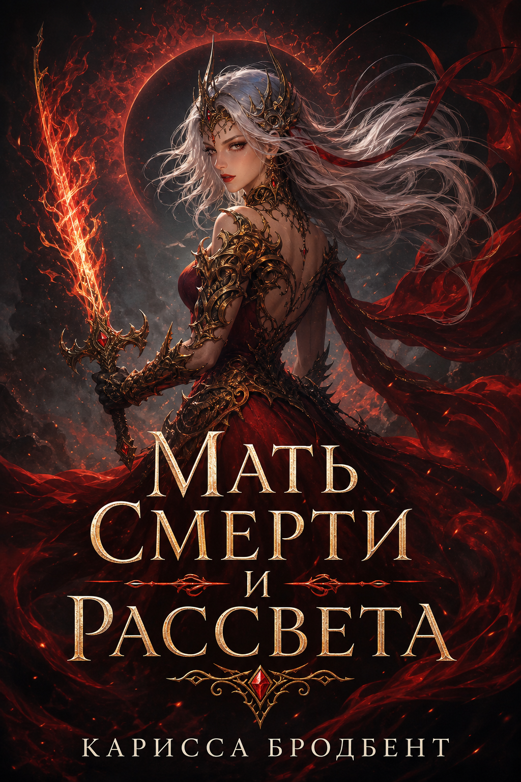 Обложка книги Мать Смерти и Рассвета — Карисса Бродбент — Mother of Death & Dawn (The War of Lost Hearts, #3)