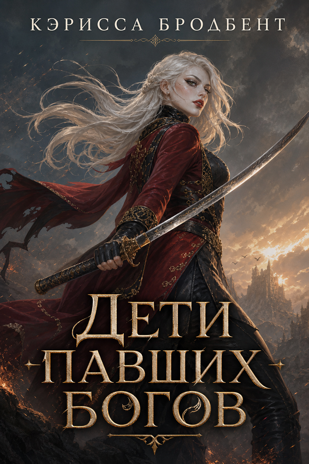 Обложка книги Дети павших богов (Война потерянных сердец, №2) — Кэрисса Бродбент — Children of Fallen Gods (The War of Lost Hearts, #2)