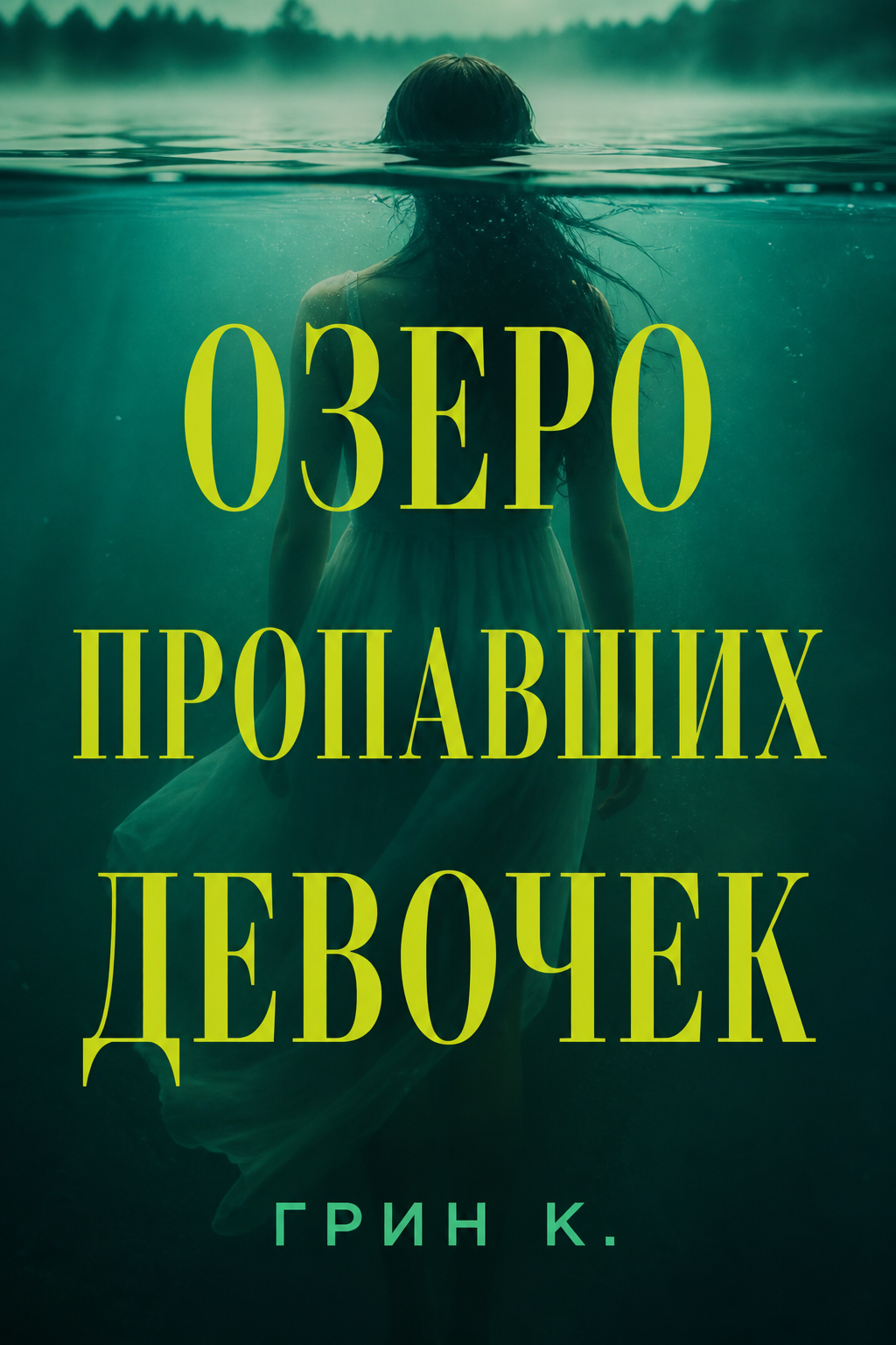 Обложка книги Озеро пропавших девочек — Грин К. — The Lake of Lost Girls