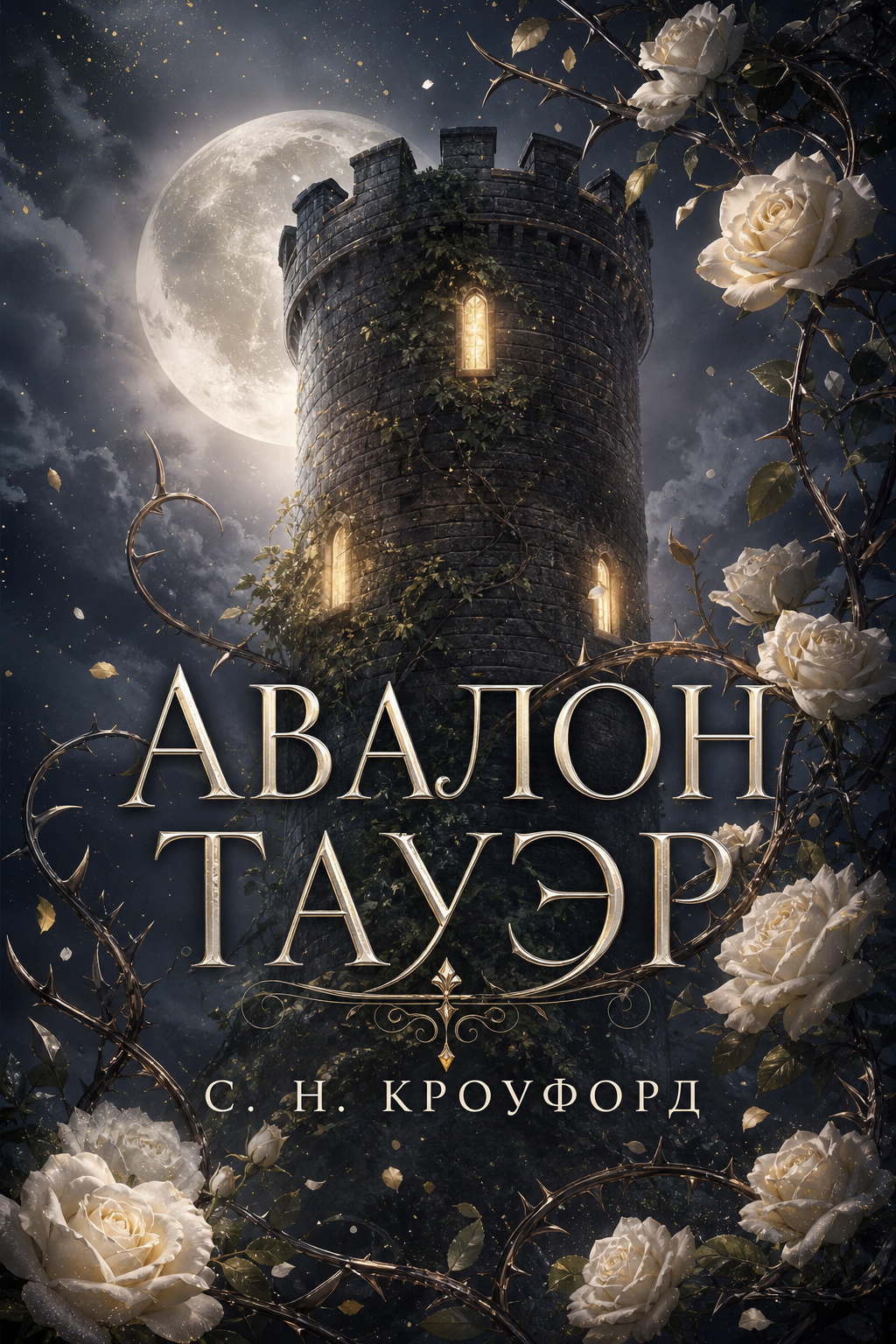 Обложка книги Башня Эйвалон (Академия фей для шпионов, №1) — С. Н. Кроуфорд — Avalon Tower (Fey Academy for Spies, #1)