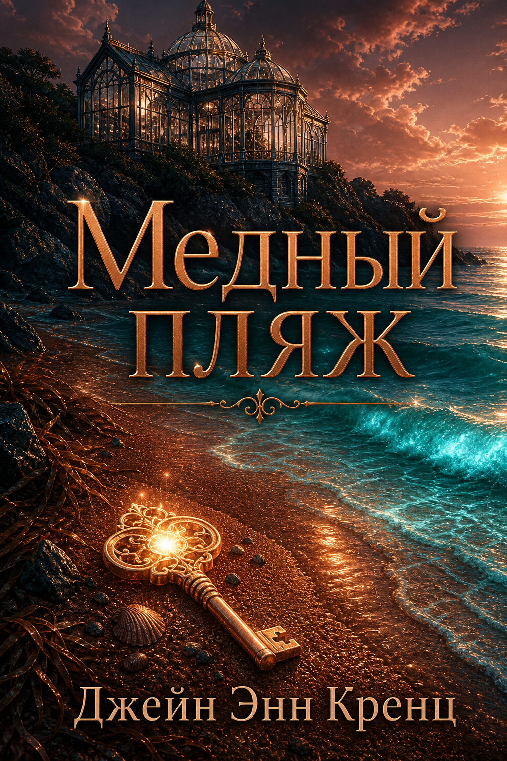 Обложка книги Медный пляж (Dark Legacy, книга 1) — Джейн Энн Кренц — Copper Beach (Dark Legacy, #1)