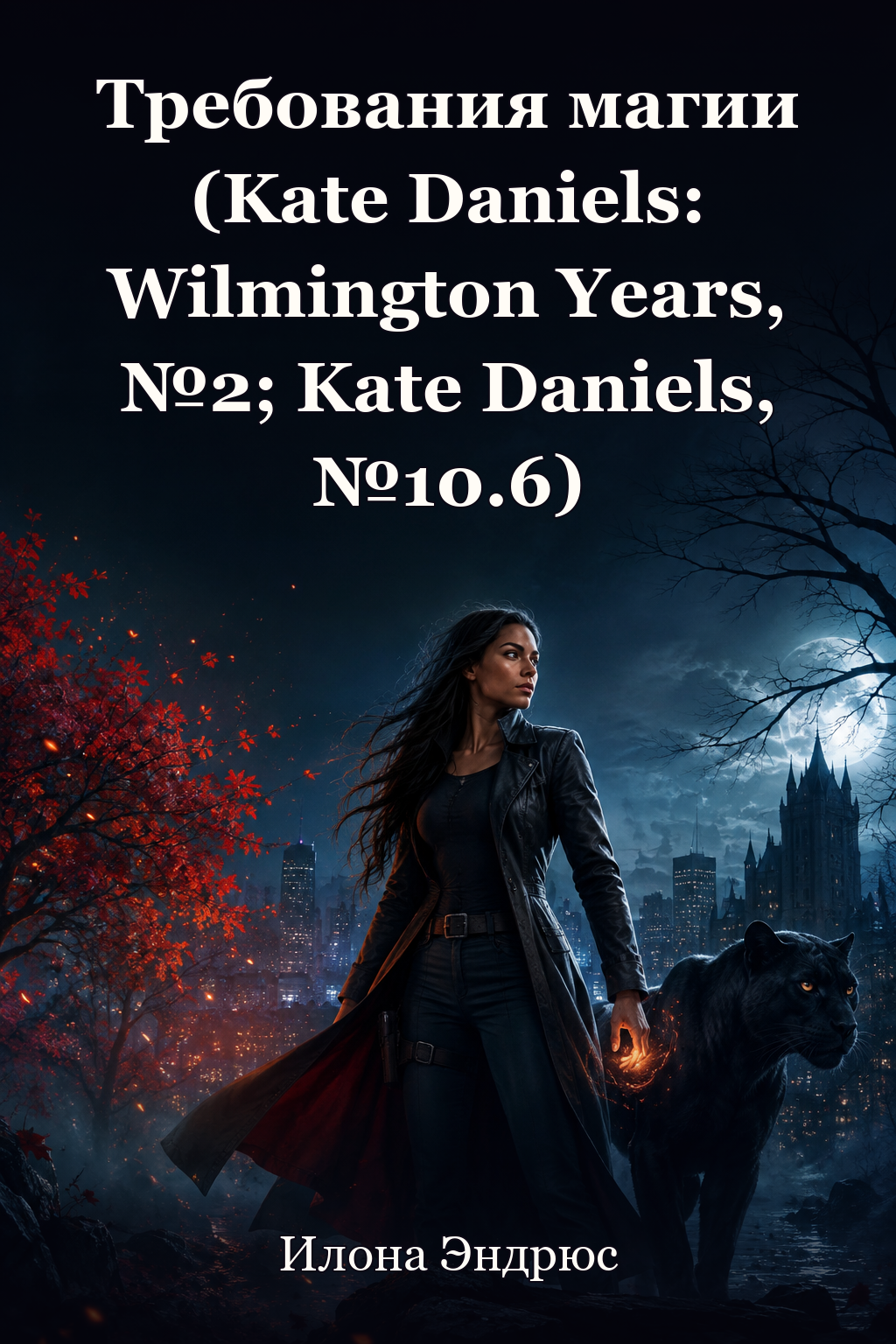 Обложка книги Требования магии (Kate Daniels: Wilmington Years, №2; Kate Daniels, №10.6) — Илона Эндрюс — Magic Claims (Kate Daniels: Wilmington Years, #2; Kate Daniels, #10.6)