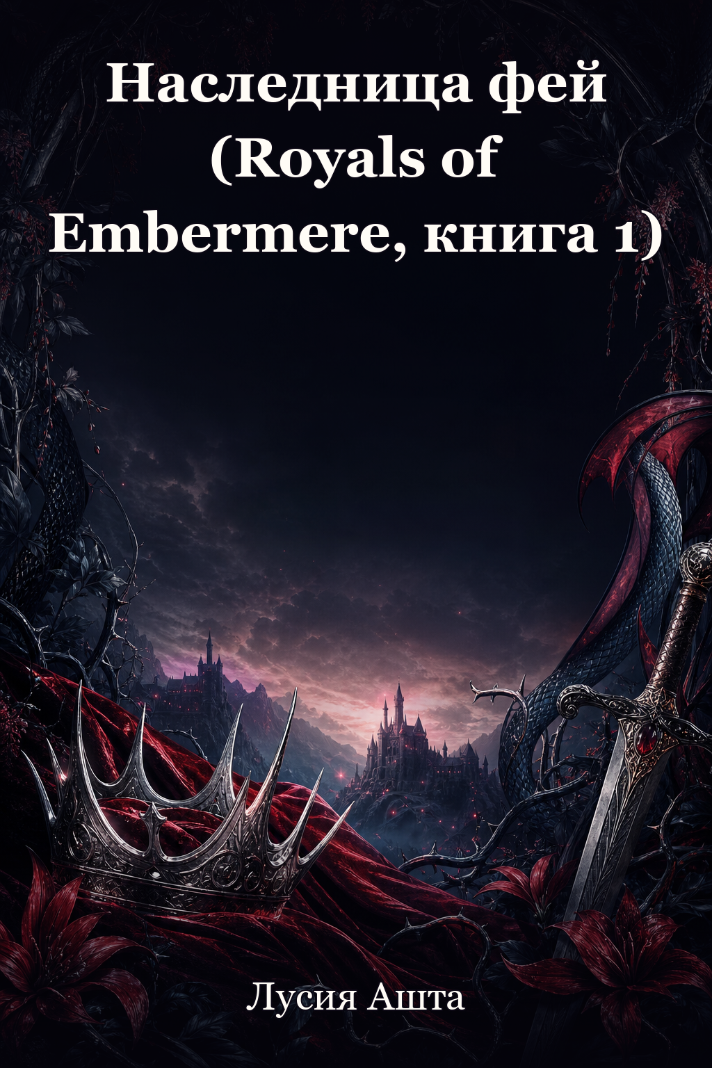 Обложка книги Наследница фей (Royals of Embermere, книга 1) — Лусия Ашта — Fae Heir (Royals of Embermere, #1)