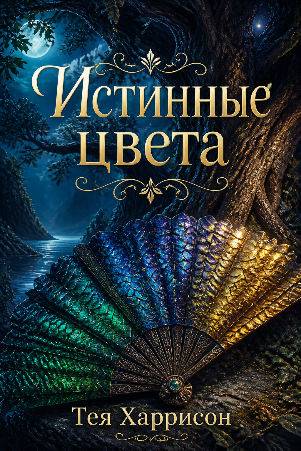 Обложка книги Истинные цвета (серия «Elder Races», №3.5) — Тея Харрисон — True Colors (Elder Races, #3.5)