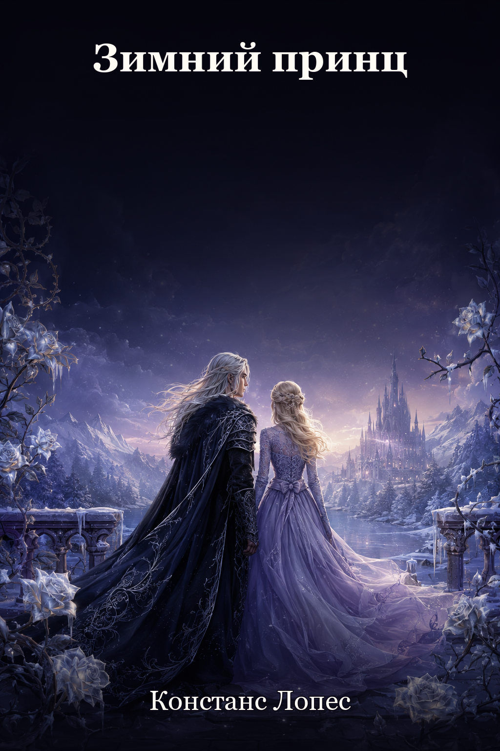 Обложка книги Зимний принц — Констанс Лопес — The Winter Prince