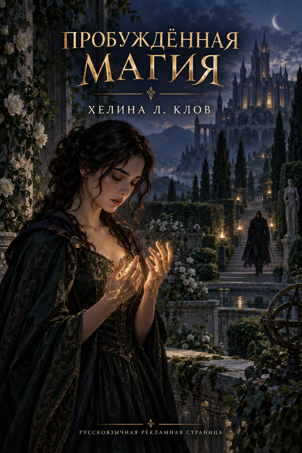 Обложка книги Пробуждённая магия — Хелина Л. Клов — Imbued