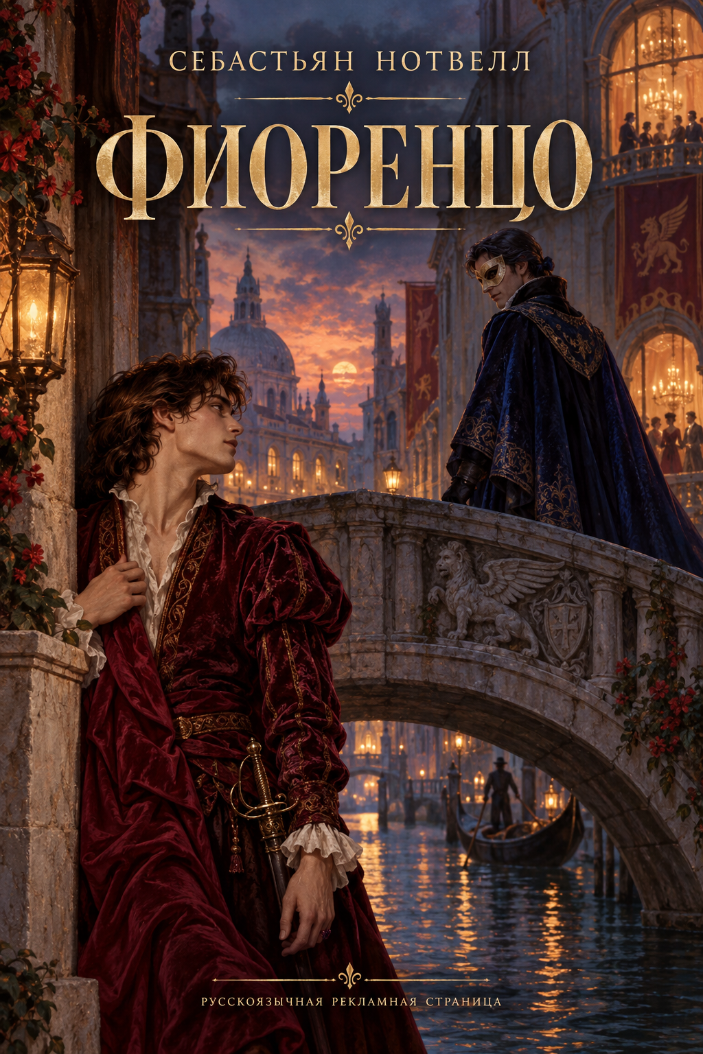 Обложка книги Фиоренцо — Себастьян Нотвелл — Fiorenzo