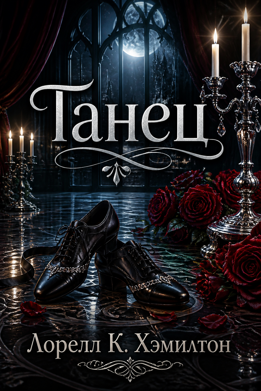 Обложка книги Танец (Anita Blake, Охотница на вампиров, №22.5) — Лорелл К. Хэмилтон — Dancing (Anita Blake, Vampire Hunter, #22.5)