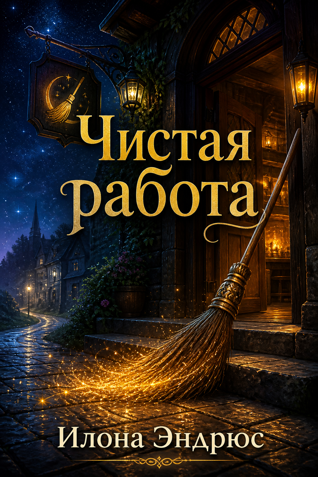 Обложка книги Чистая работа (Innkeeper Chronicles, книга 1) — Илона Эндрюс — Clean Sweep (Innkeeper Chronicles, #1)