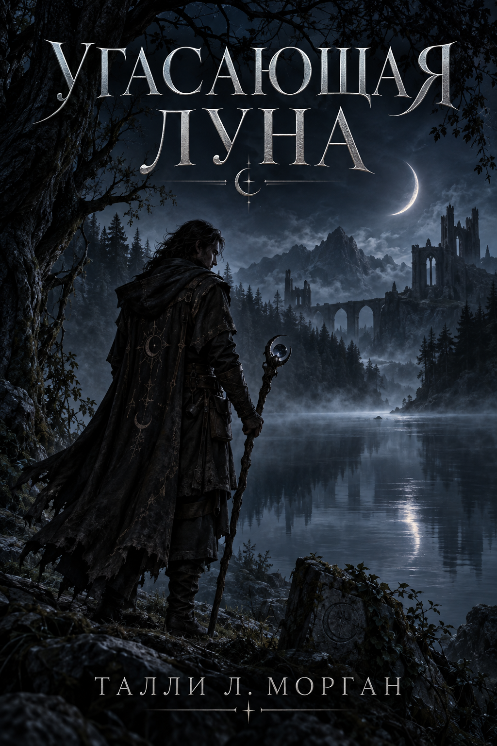 Обложка книги Угасающая луна — Талли Л. Морган — Faded Moon