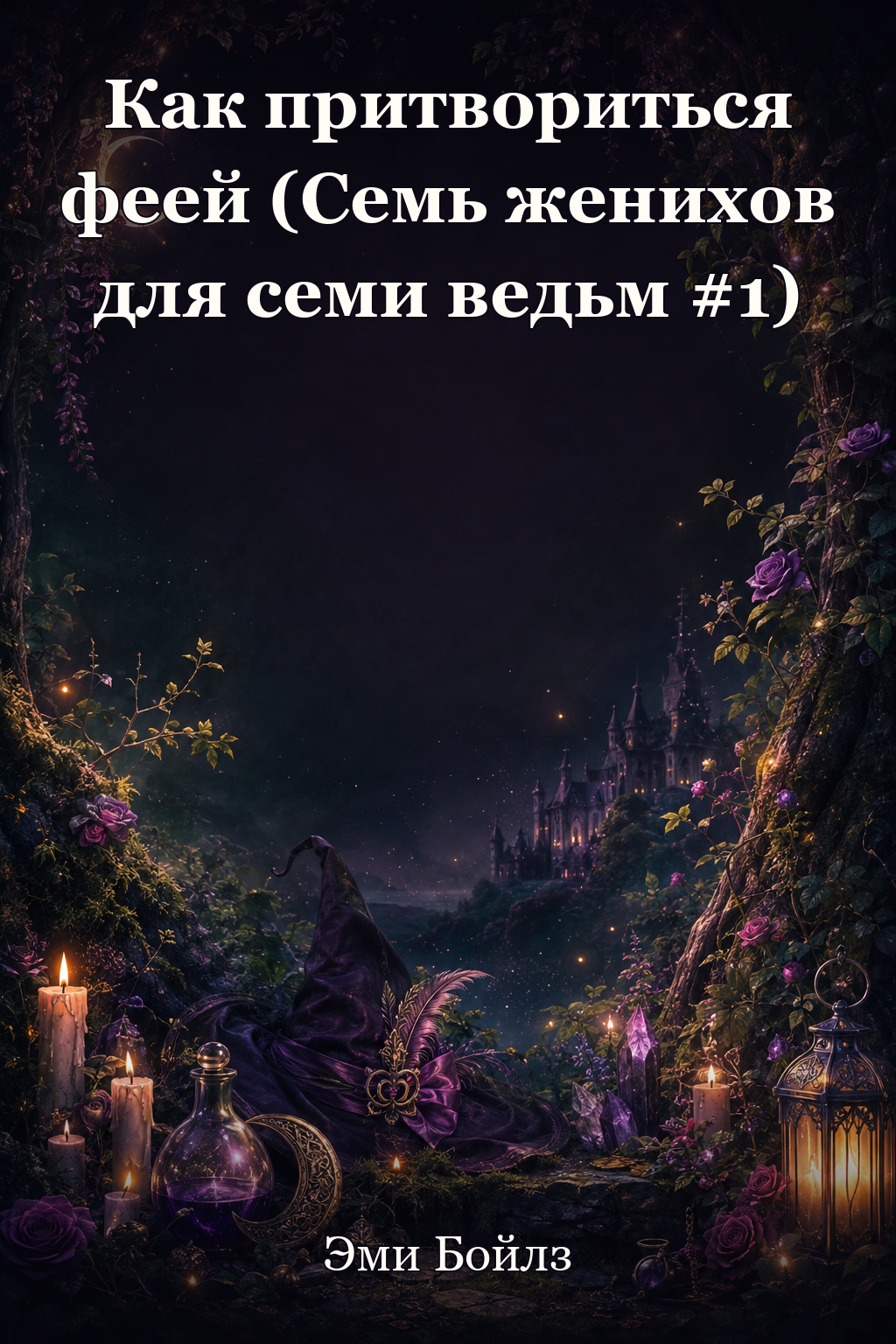 Обложка книги Как притвориться феей (Семь женихов для семи ведьм #1) — Эми Бойлз — How to Fake It with a Fae (Seven Suitors for Seven Witches #1)