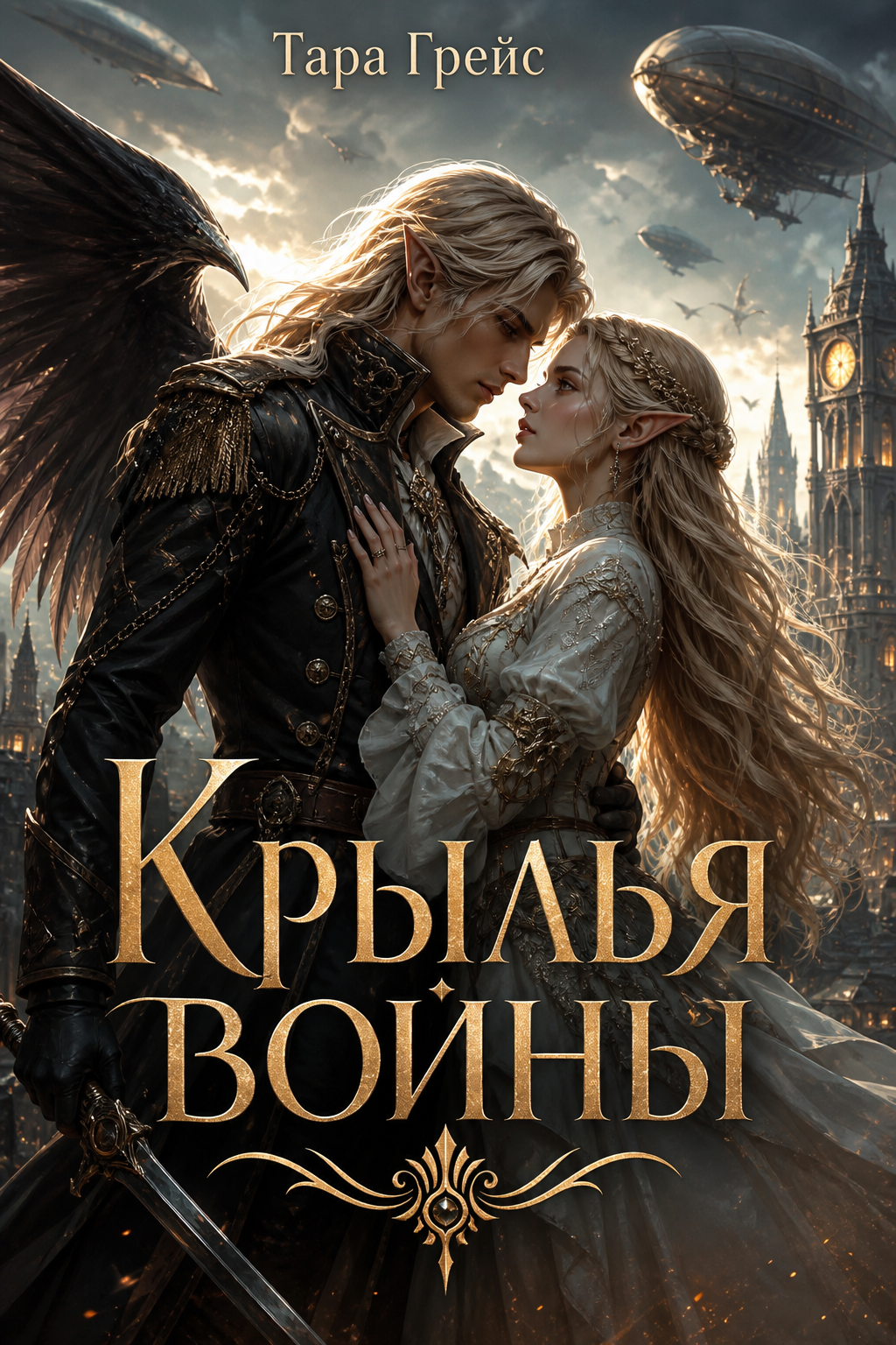 Обложка книги Крылья войны (Война Альянса, №1) — Тара Грейс — Wings of War (War of the Alliance, #1)