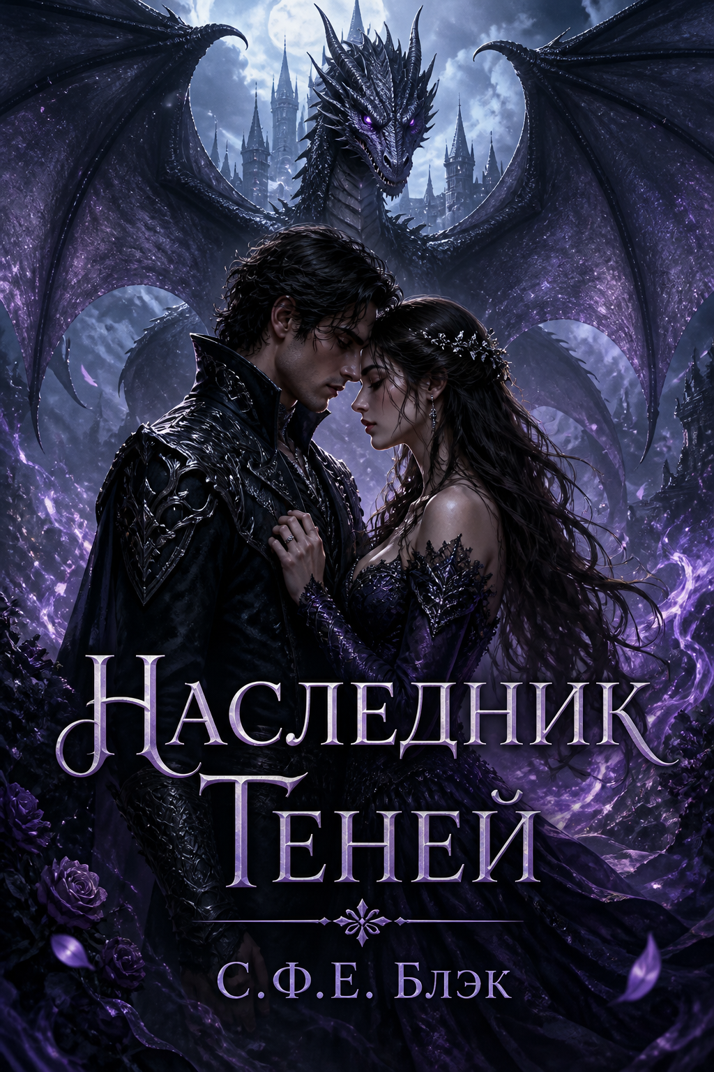 Обложка книги Наследник Теней (Секреты фэйри, №2) — С.Ф.Е. Блэк — The Shadow Heir (Secrets of the Fae, #2)