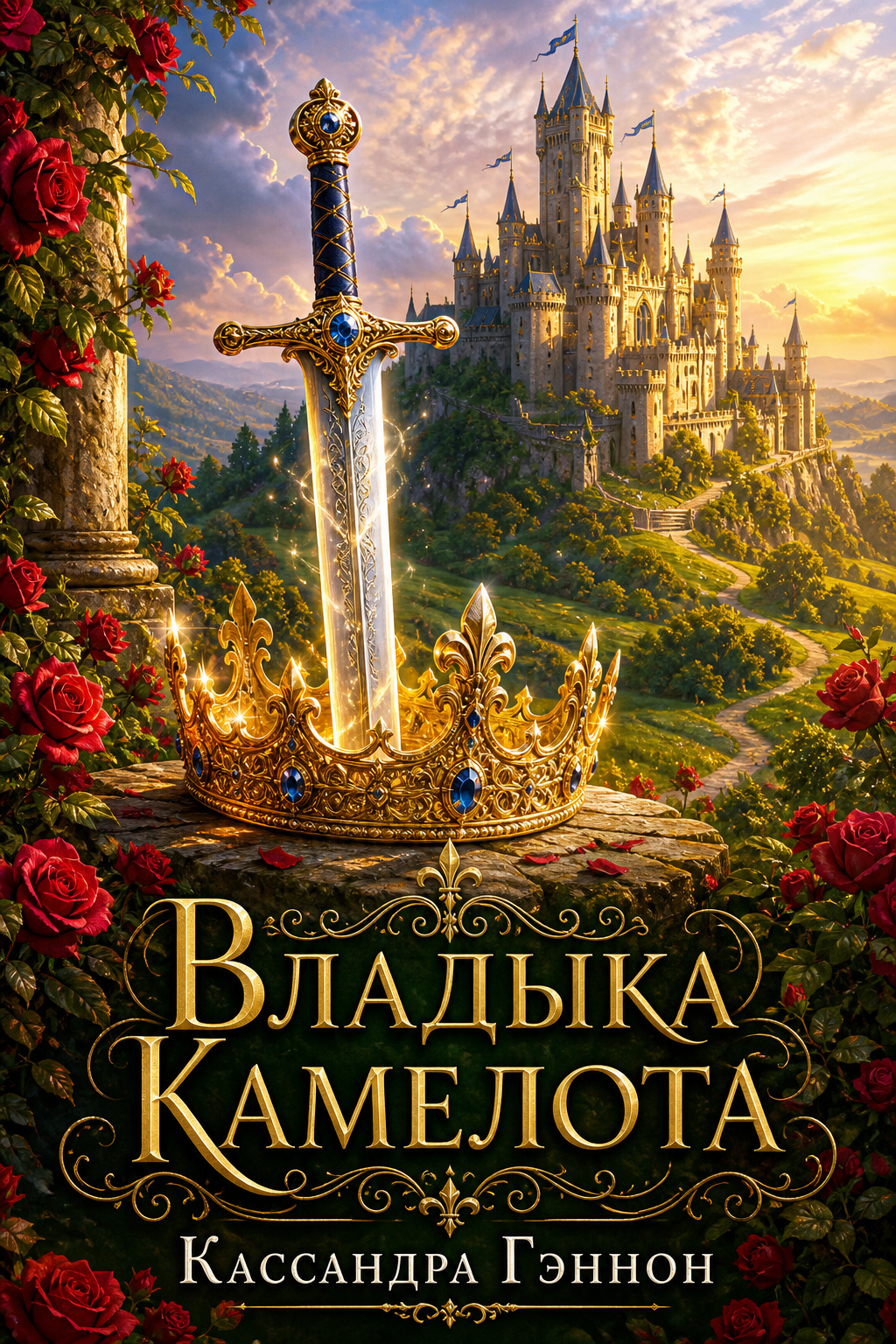 Обложка книги Владыка Камелота (A Kinda Fairytale, книга 3) — Кассандра Гэннон — The Kingpin of Camelot (A Kinda Fairytale, #3)
