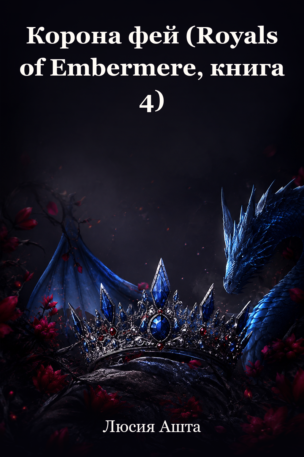 Обложка книги Корона фей (Royals of Embermere, книга 4) — Люсия Ашта — Fae Crown (Royals of Embermere, #4)