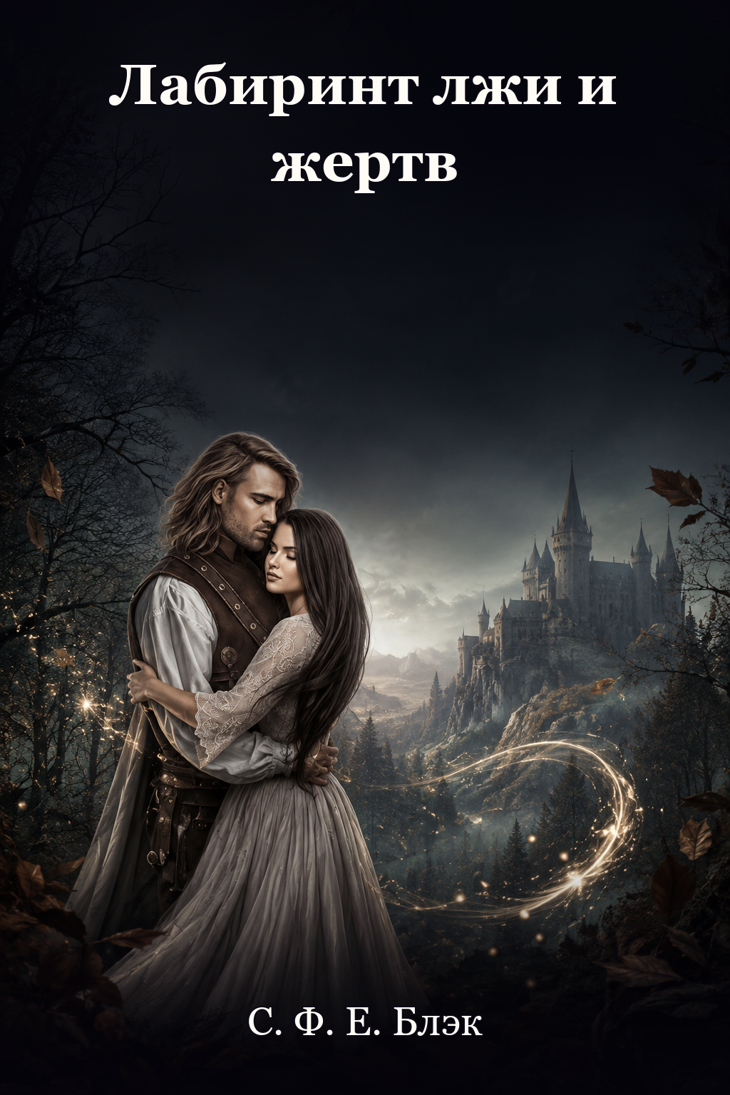 Обложка книги Лабиринт лжи и жертв — С. Ф. Е. Блэк — Labyrinth of Lies and Sacrifice