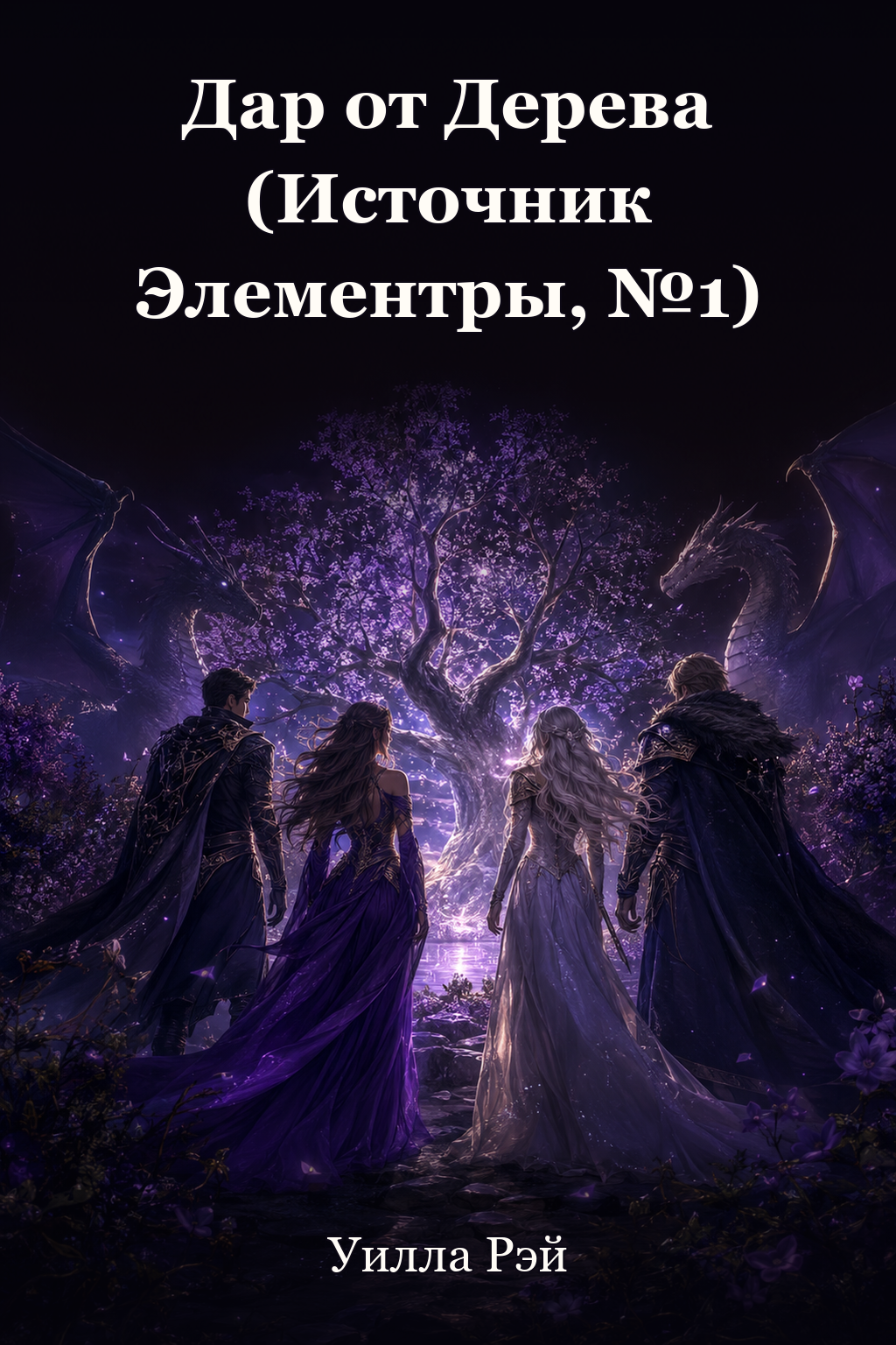 Обложка книги Дар от Дерева (Источник Элементры, №1) — Уилла Рэй — Gift from the Tree (Source of Elementra, #1)