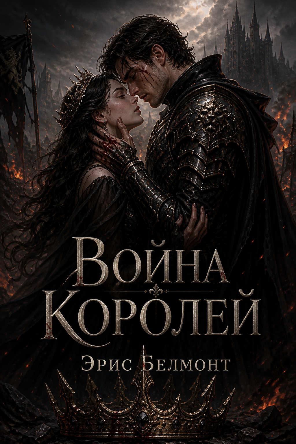 Обложка книги Война Королей (серия «The King», том 3) — Эрис Белмонт — War of the Kings (The King, #3)