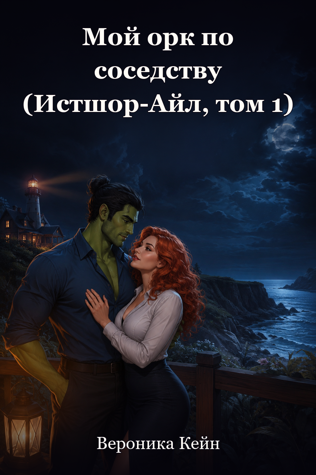 Обложка книги Мой орк по соседству (Истшор-Айл, том 1) — Вероника Кейн — My Orc Next Door (Eastshore Isle #1)