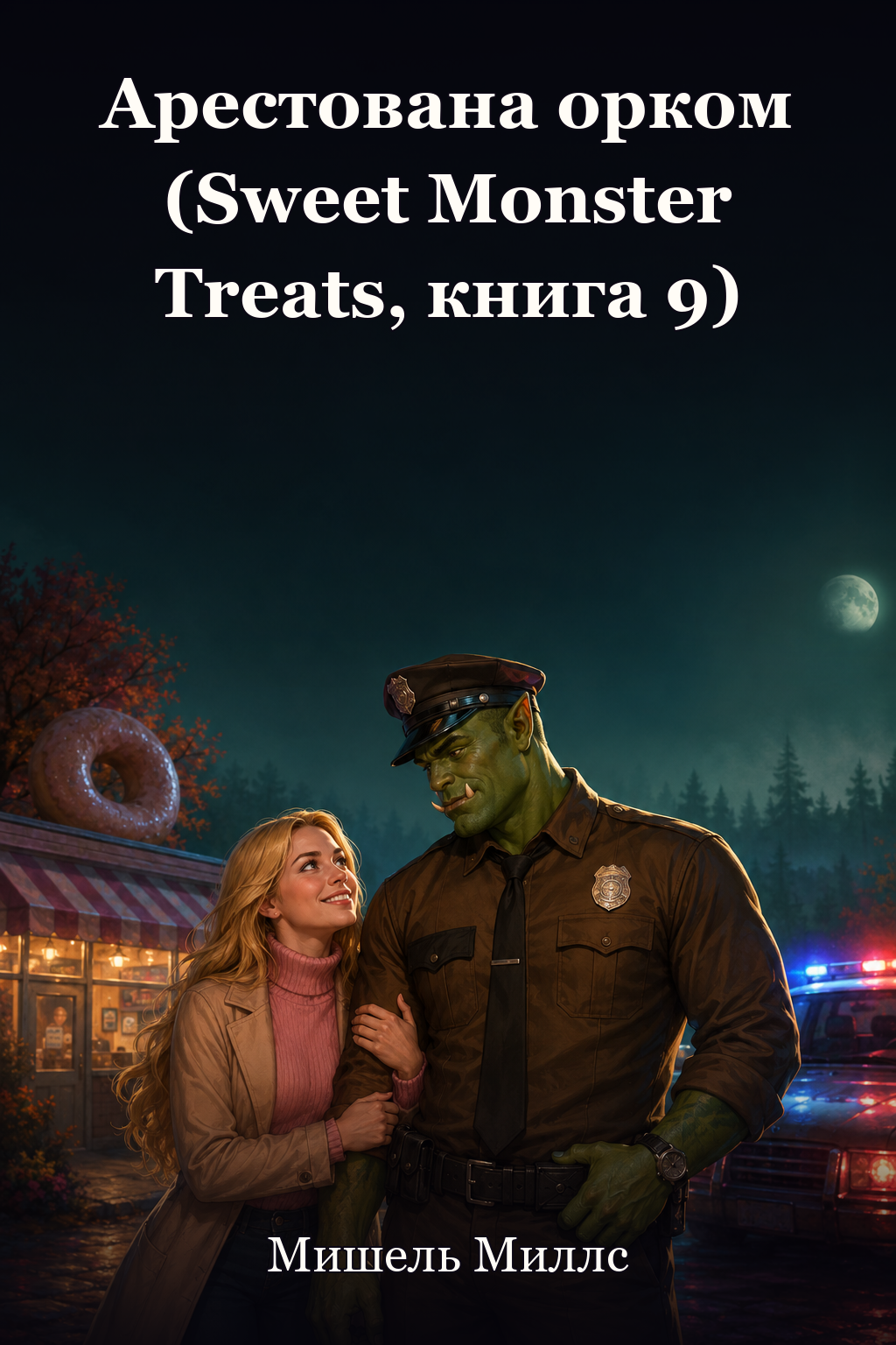 Обложка книги Арестована орком (Sweet Monster Treats, книга 9) — Мишель Миллс — Arrested by the Orc (Sweet Monster Treats, #9)
