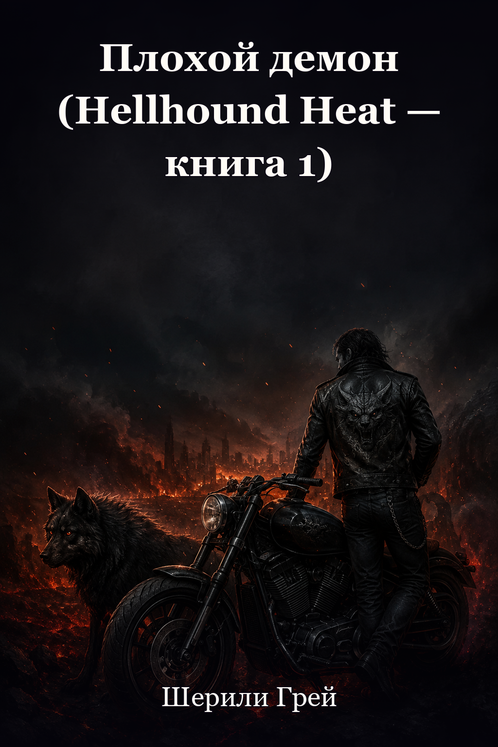Обложка книги Плохой демон (Hellhound Heat — книга 1) — Шерили Грей — Bad Demon (Hellhound Heat #1)