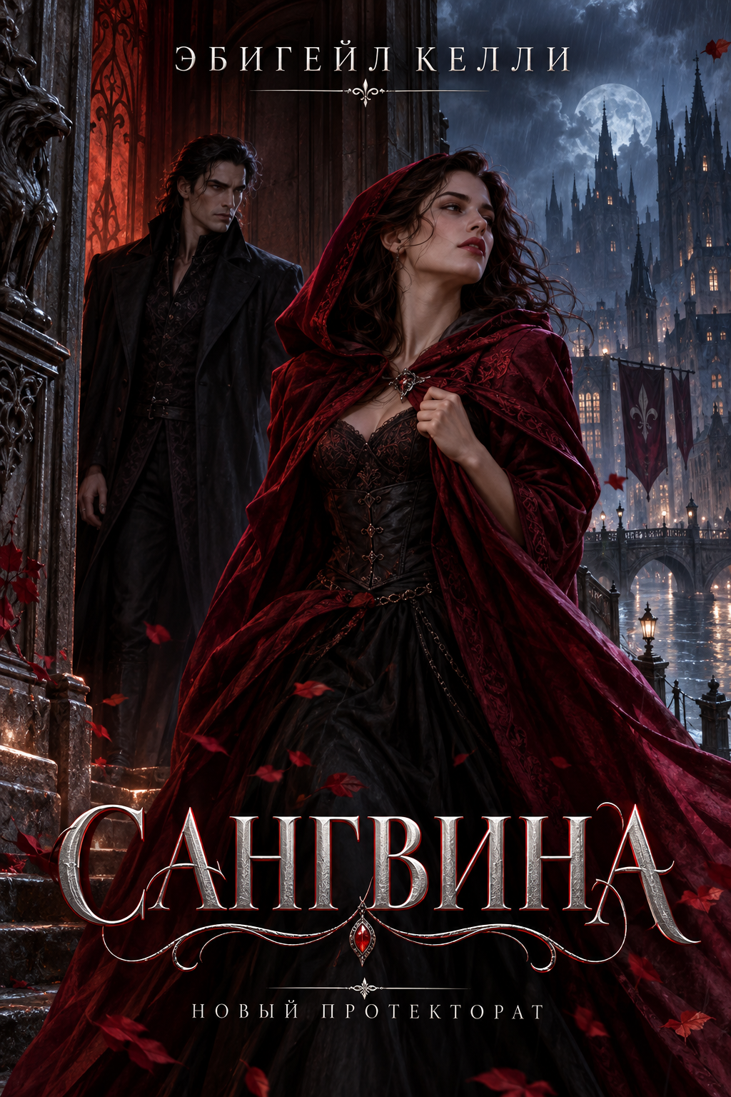 Обложка книги Сангвина (Истории Нового Протектората, #6) — Эбигейл Келли — Sanguine