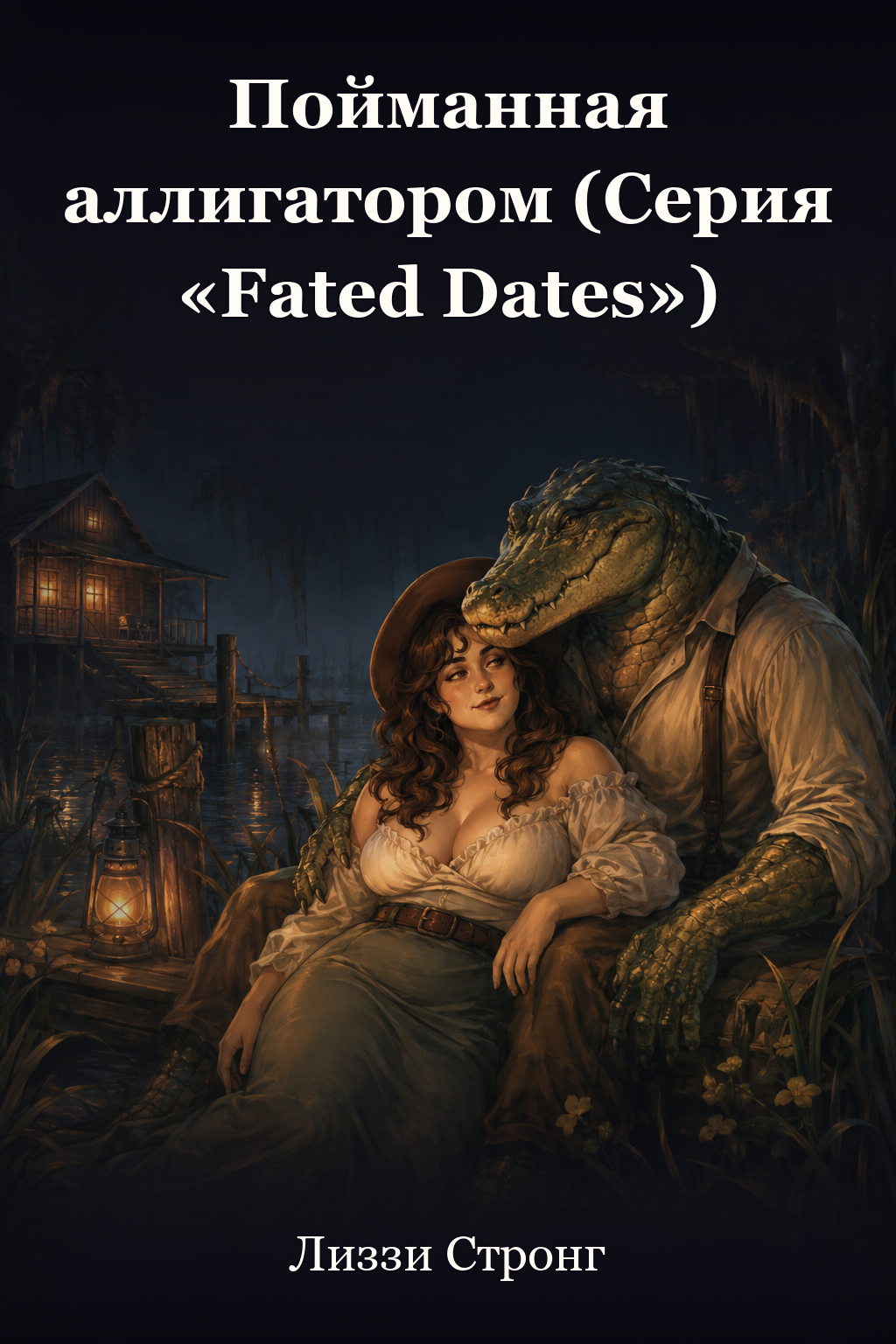Обложка книги Пойманная аллигатором (Серия «Fated Dates») — Лиззи Стронг — Gotten by the Gator (Fated Dates)