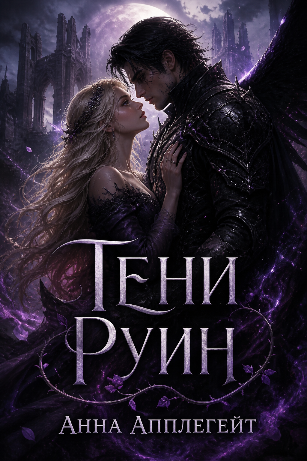 Обложка книги Тени Руин («Сломленное пророчество», №2) — Анна Апплегейт — Shadows of Ruin (The Broken Prophecy, #2)