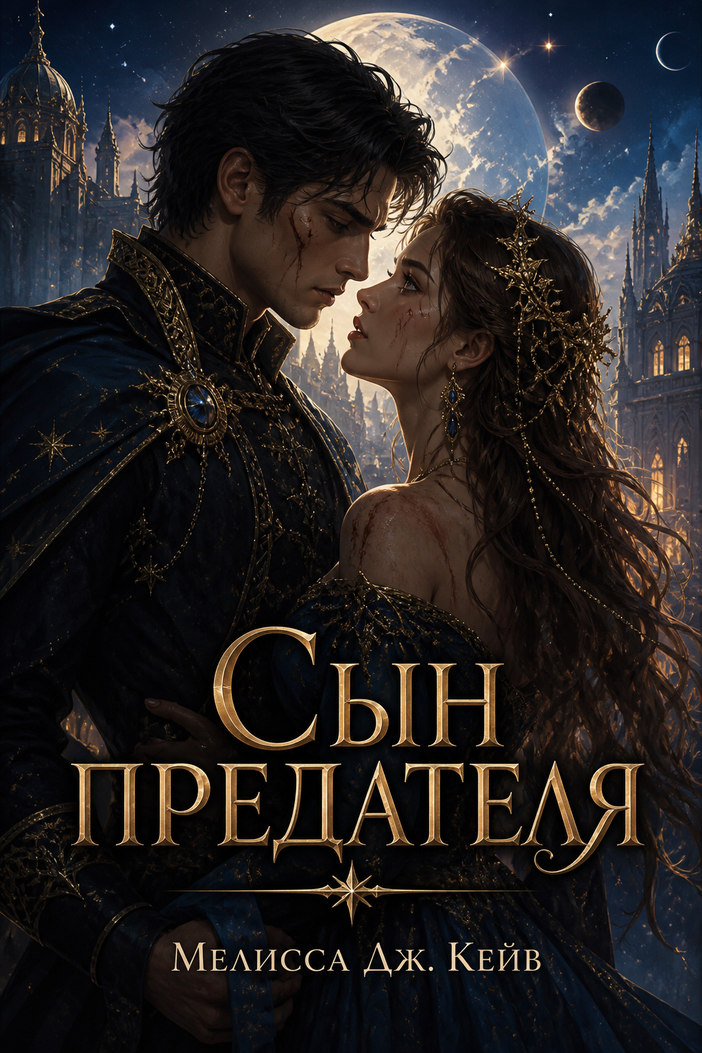 Обложка книги Сын предателя (Империя звёзд, №1) — Мелисса Дж. Кейв — Traitor Son (Empire of the Stars, #1)