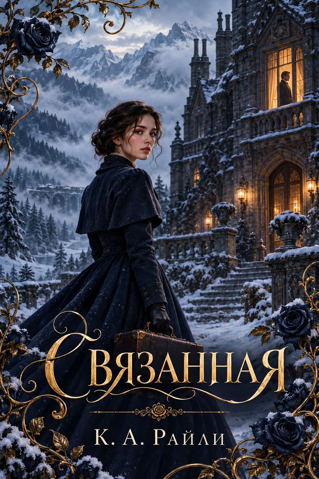 Обложка книги Связанная — К. А. Райли