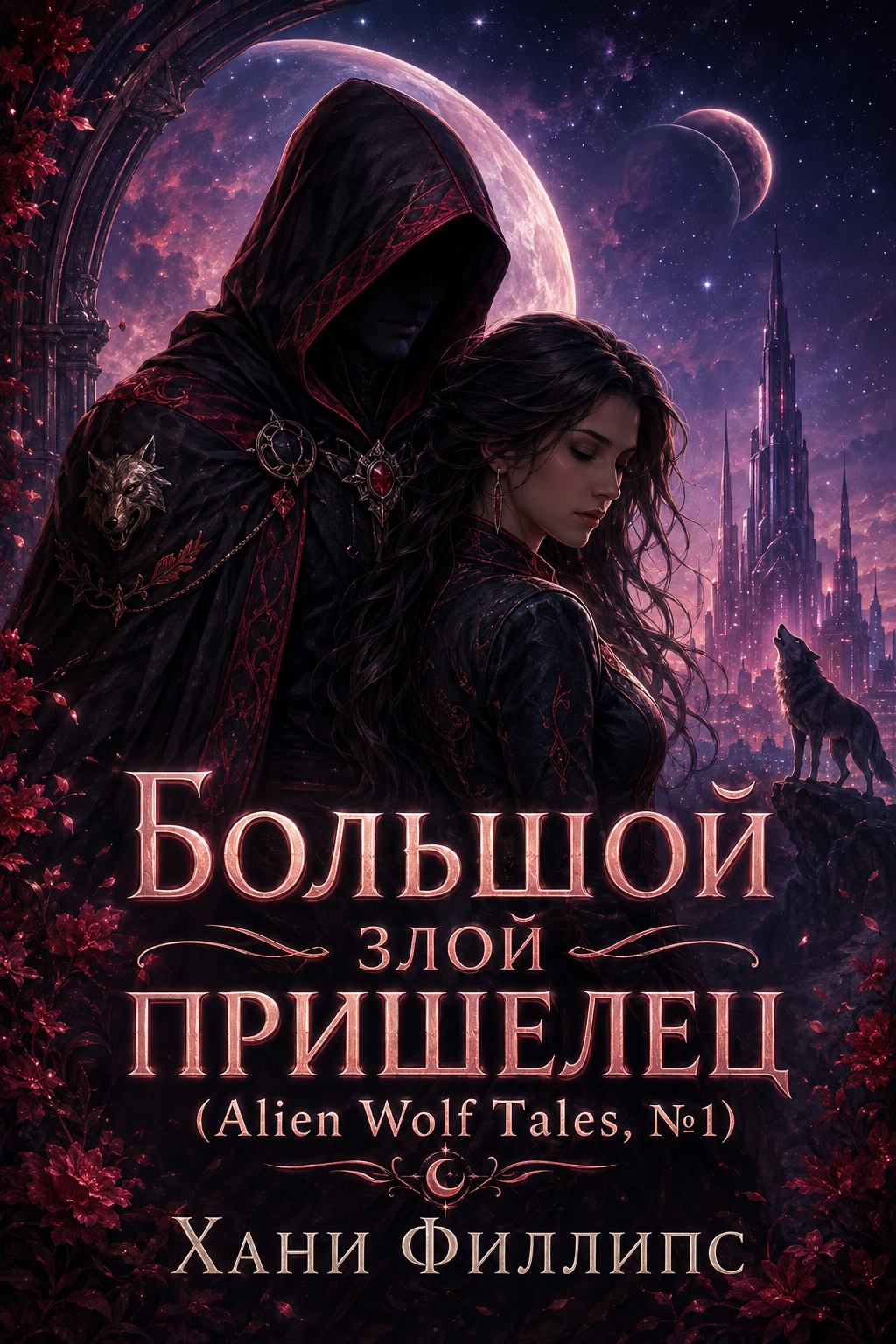 Обложка книги Большой злой пришелец (Alien Wolf Tales, №1) — Хани Филлипс — Big, Bad Alien (Alien Wolf Tales, #1)