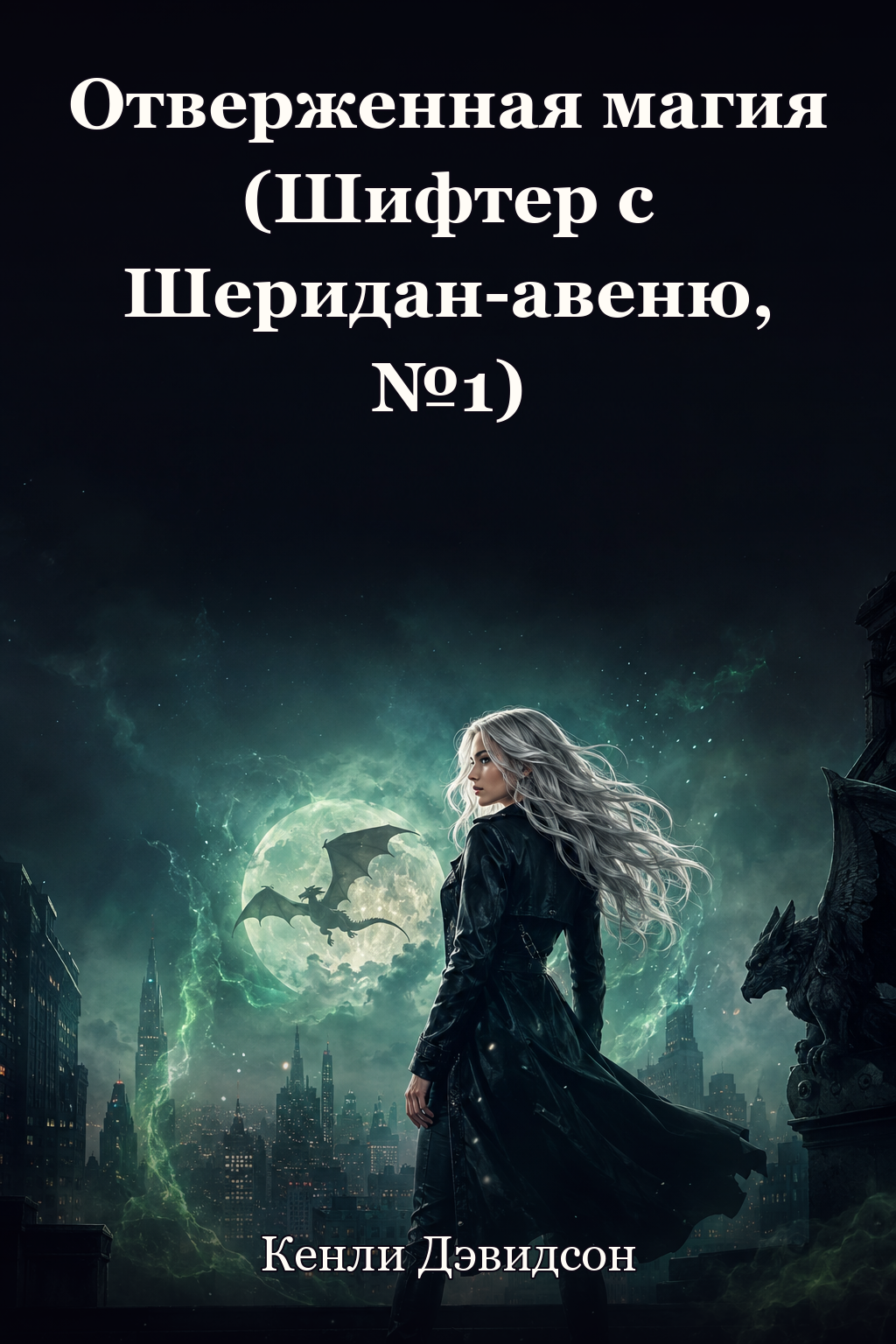 Обложка книги Отверженная магия (Шифтер с Шеридан-авеню, №1) — Кенли Дэвидсон — Magic Forsaken (The Shifter of Sheridan Avenue, #1)