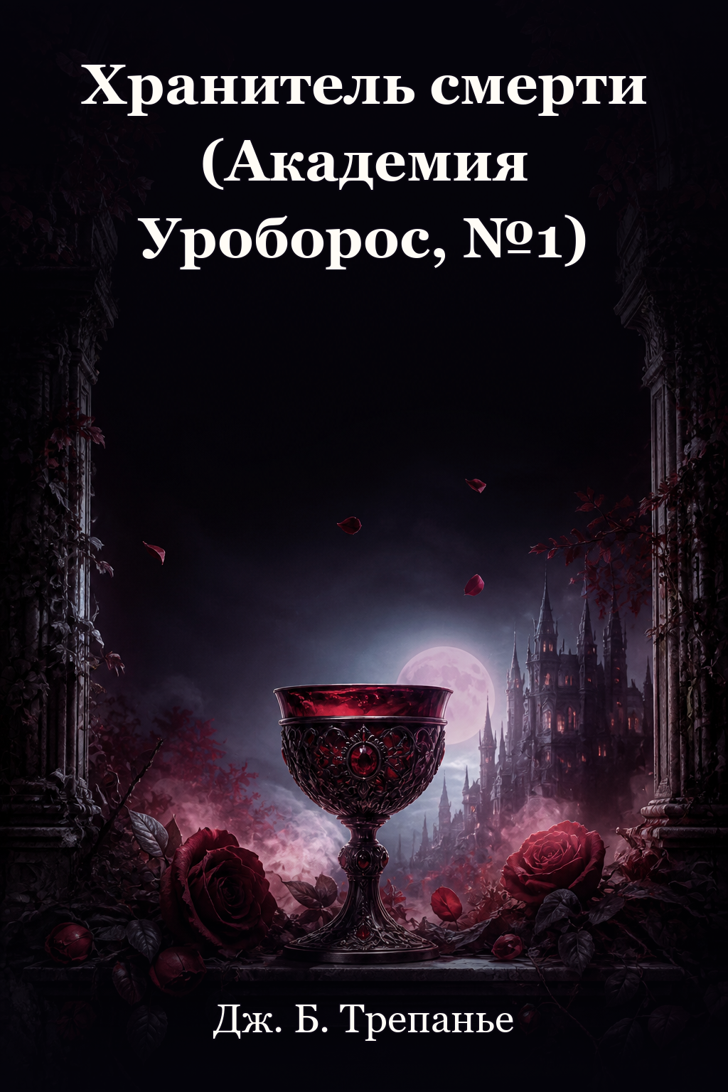 Обложка книги Хранитель смерти (Академия Уроборос, №1) — Дж. Б. Трепанье — Keeper of Death (Ouroboros Academy #1)