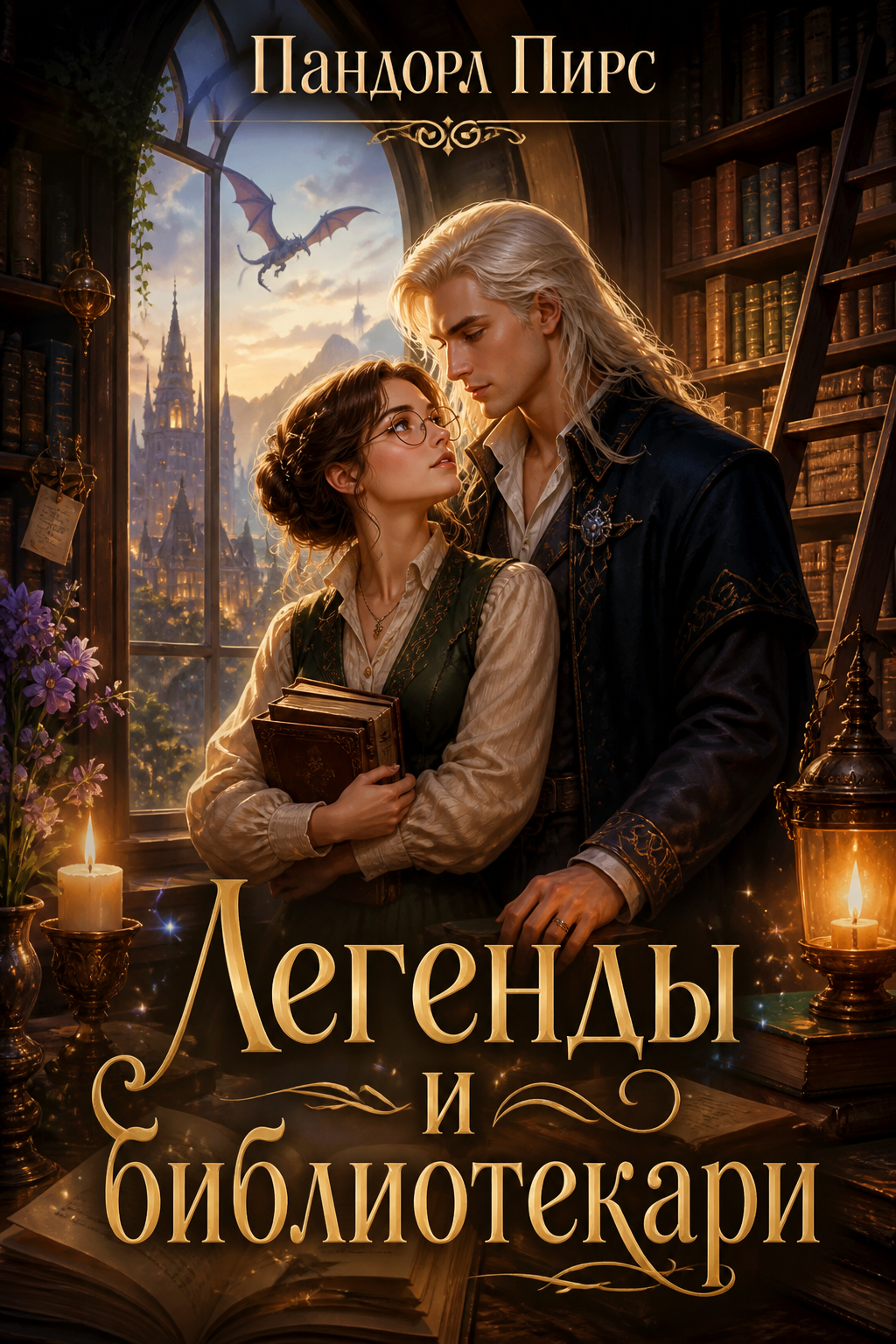 Обложка книги Легенды и библиотекари (Legends and Librarians, книга 1) — Пандора Пирс — Legends and Librarians (Legends and Librarians, #1)