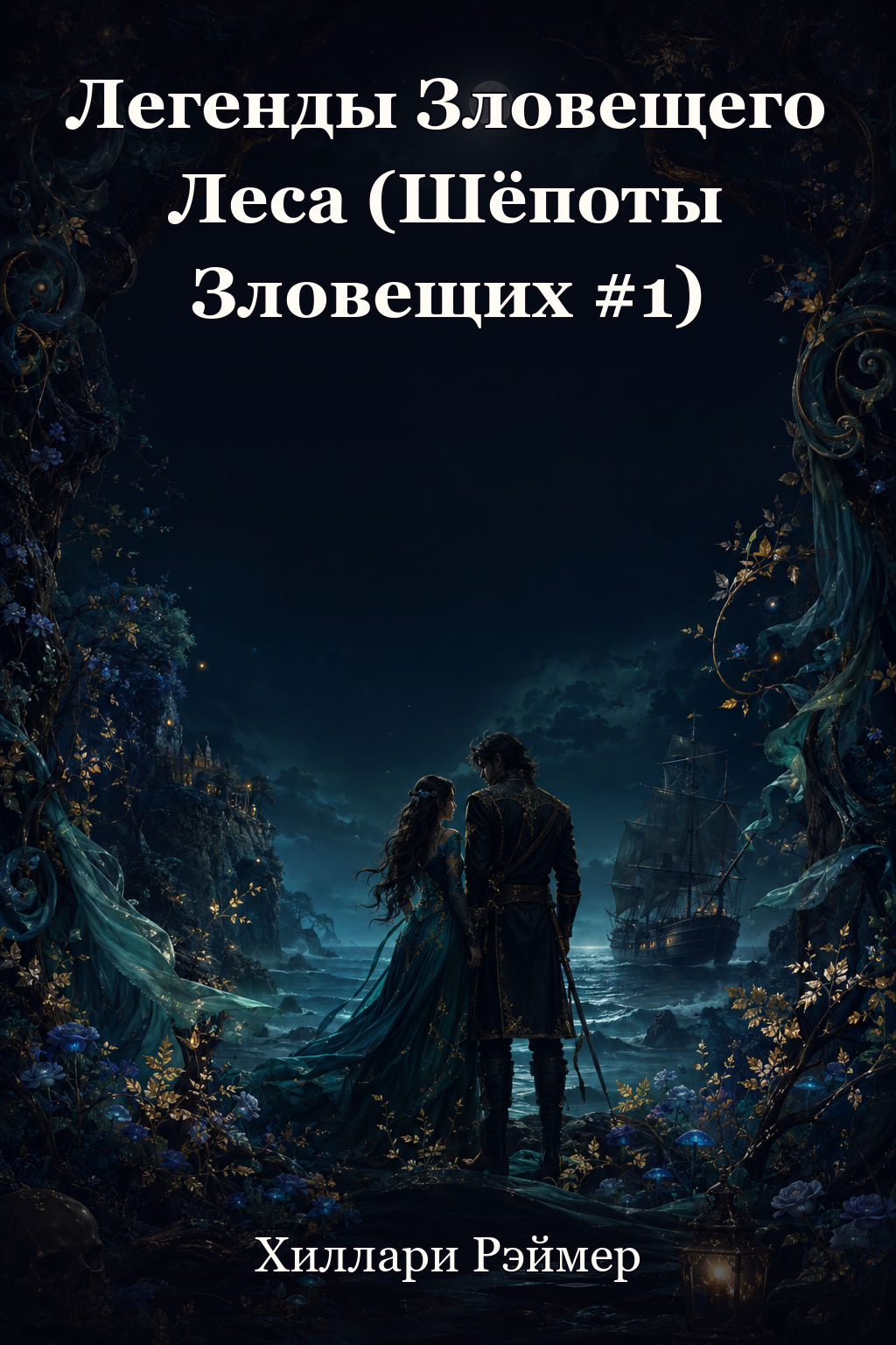 Обложка книги Легенды Зловещего Леса (Шёпоты Зловещих #1) — Хиллари Рэймер — Lore of the Wicked Wood (Whispers of the Wicked #1)