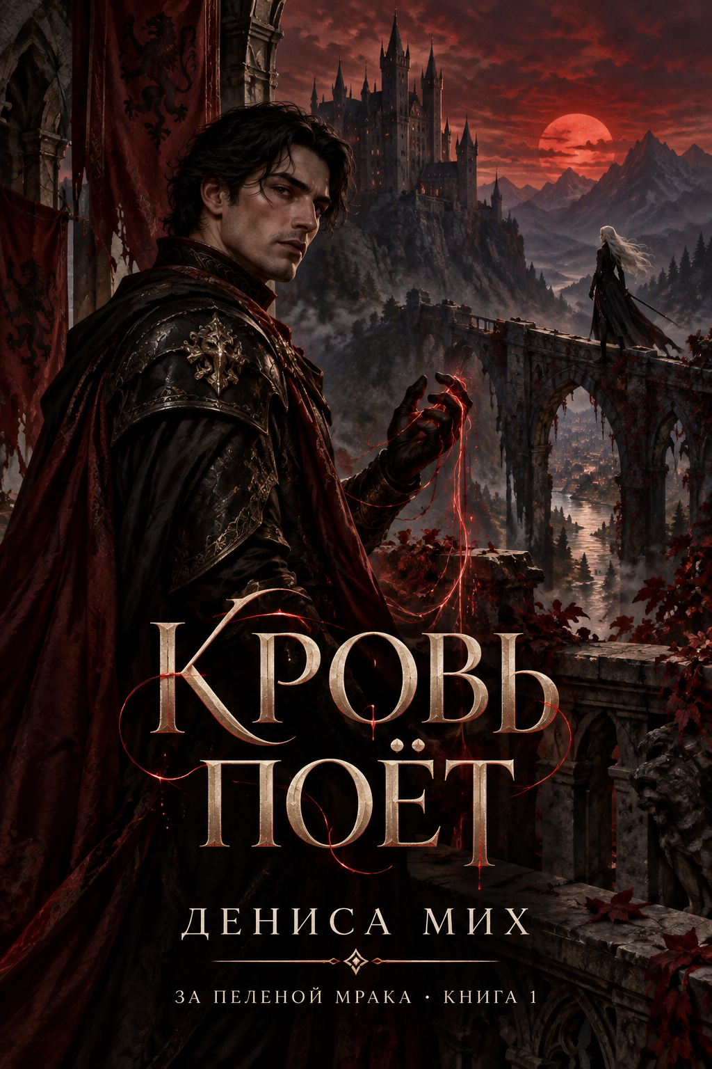 Обложка книги Кровь поёт — Дениса Мих — Blood Sings (Beyond the Gloom, #1)