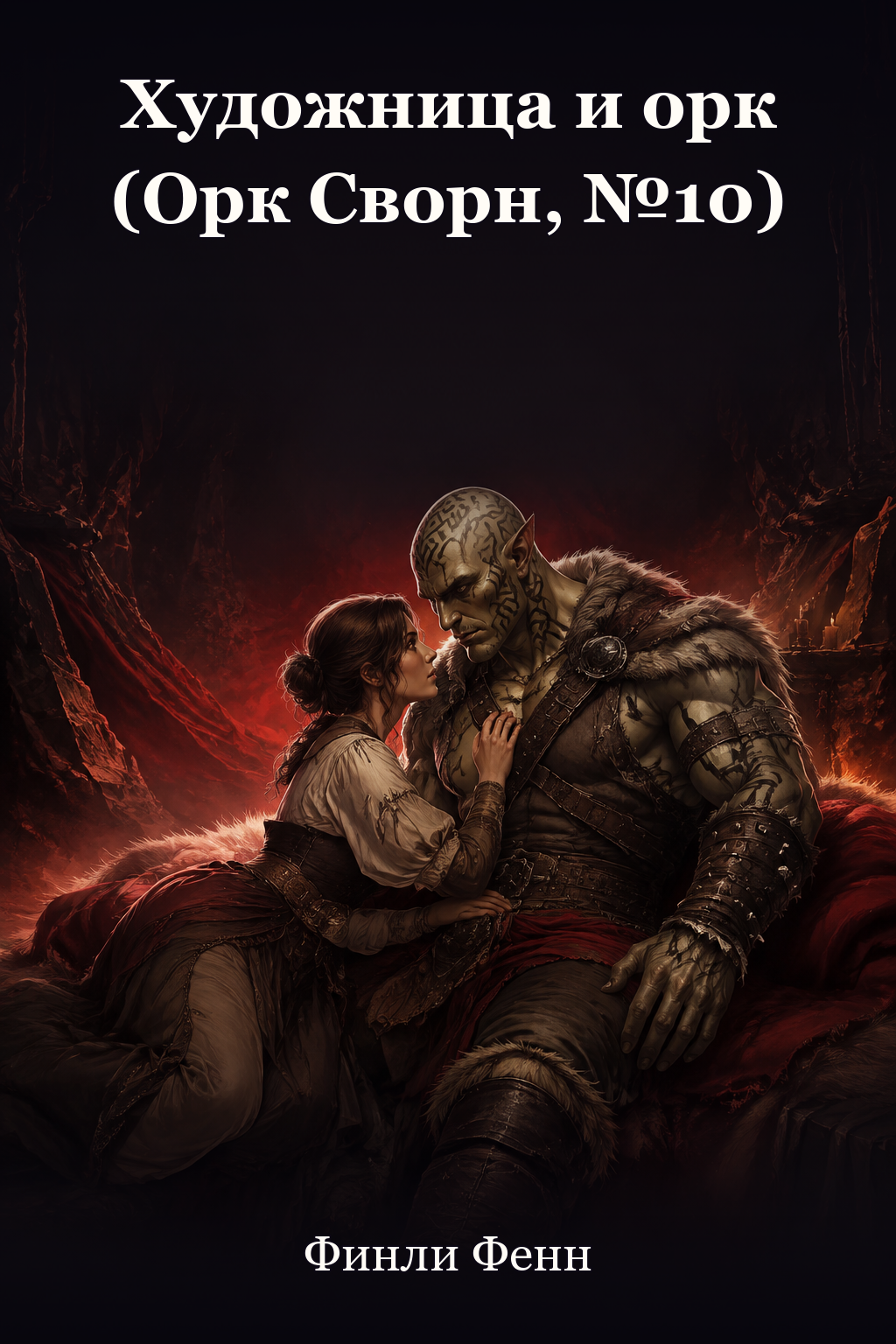 Обложка книги Художница и орк (Орк Сворн, №10) — Финли Фенн — The Artist and the Orc (Orc Sworn, #10)