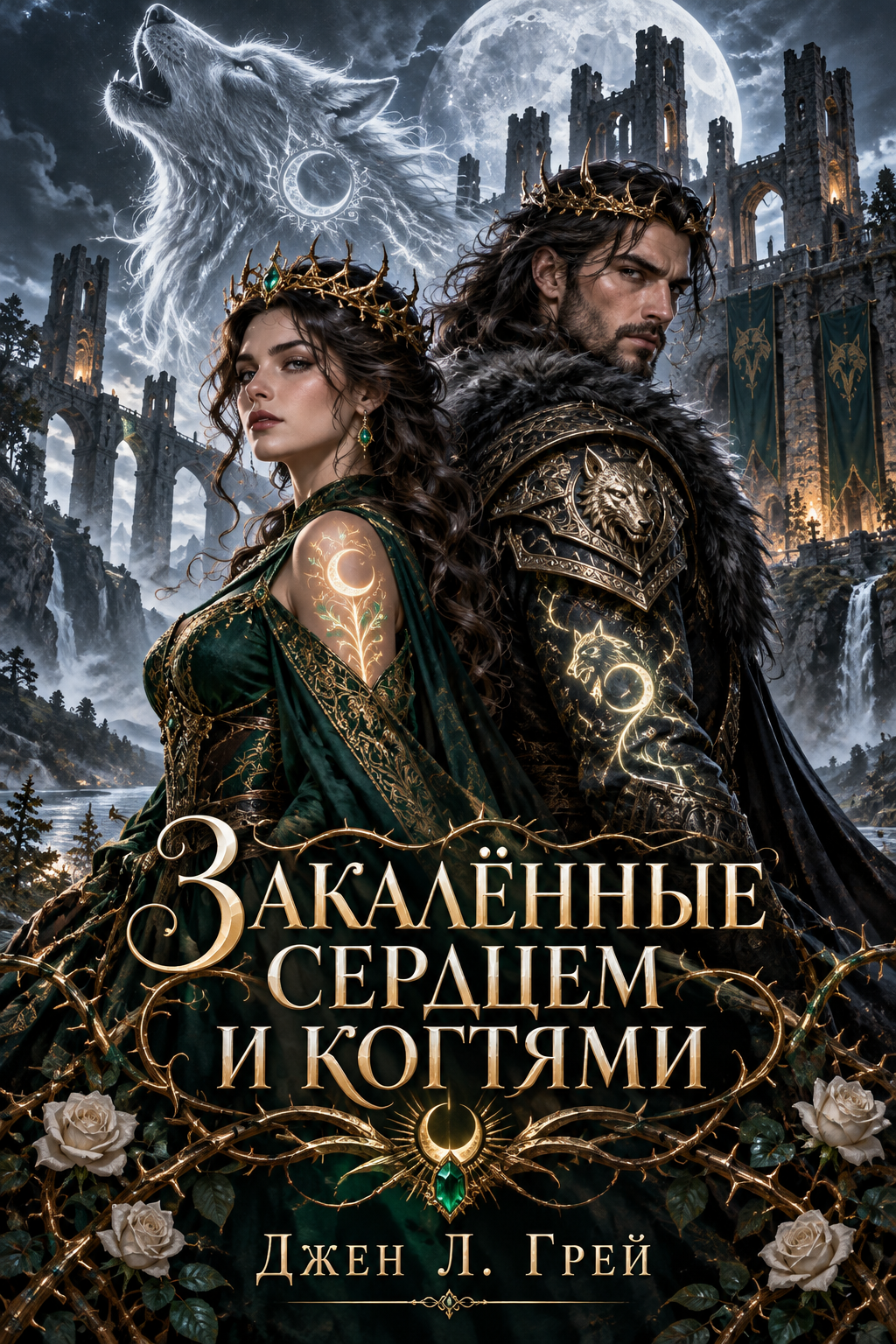 Обложка книги Закалённые сердцем и когтями — Джен Л. Грей