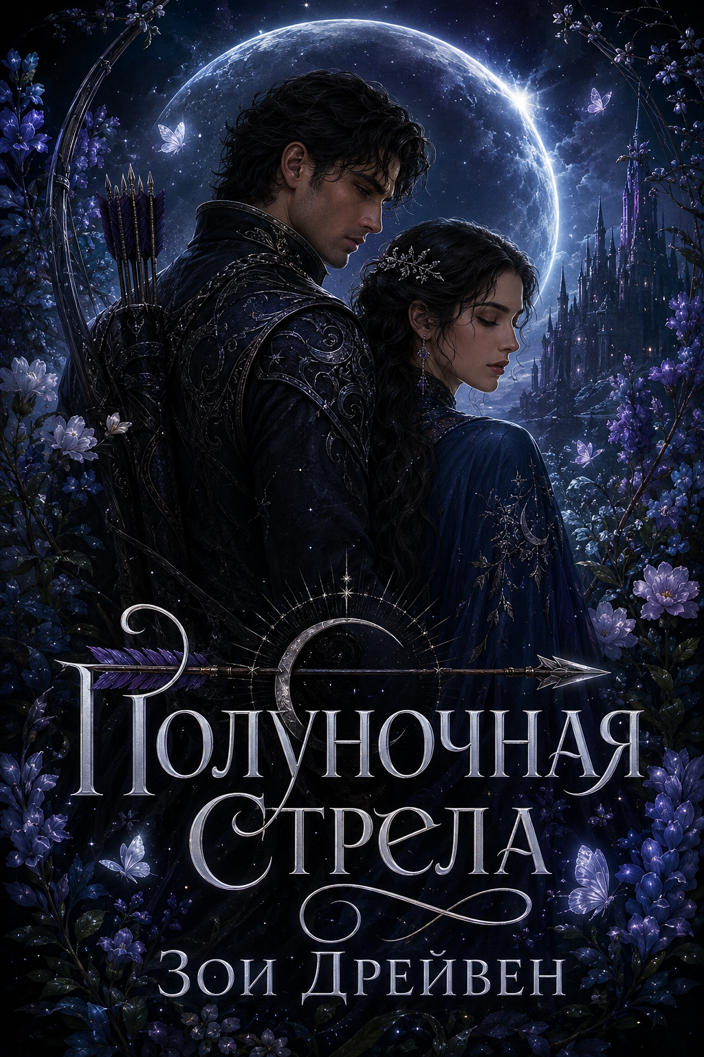 Обложка книги Полуночная стрела — Зои Дрейвен — The Midnight Arrow